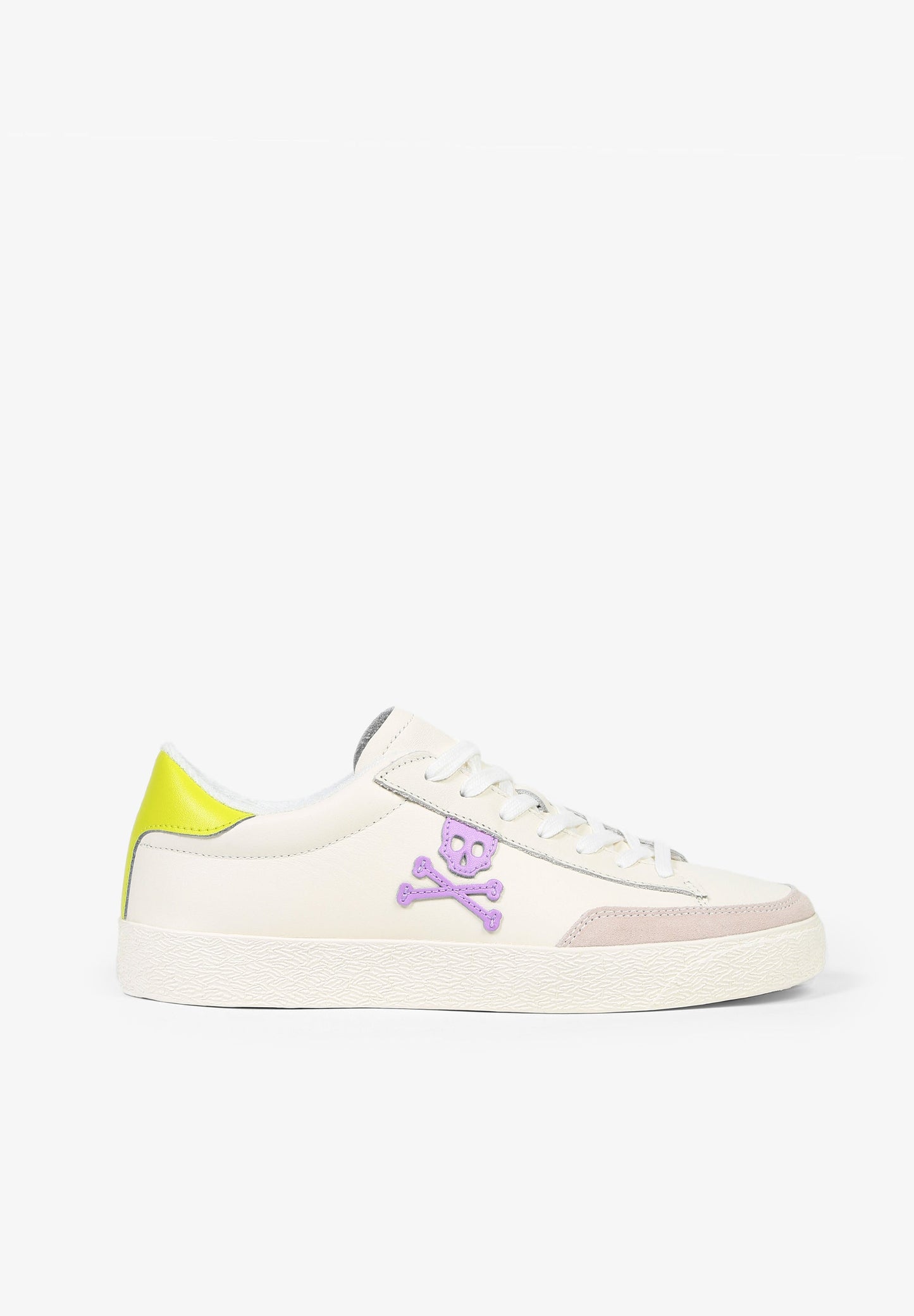 SNEAKERS BAJAS CALAVERA CONTRASTE
