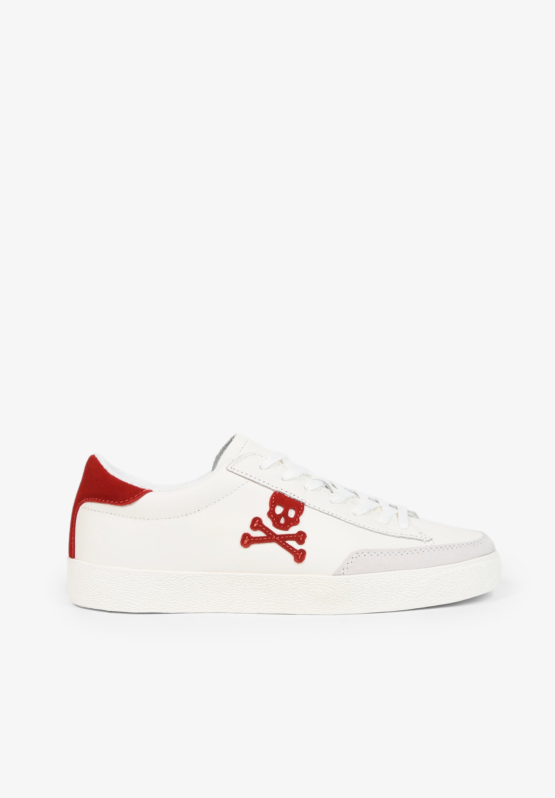 SNEAKERS BAJAS CALAVERA CONTRASTE