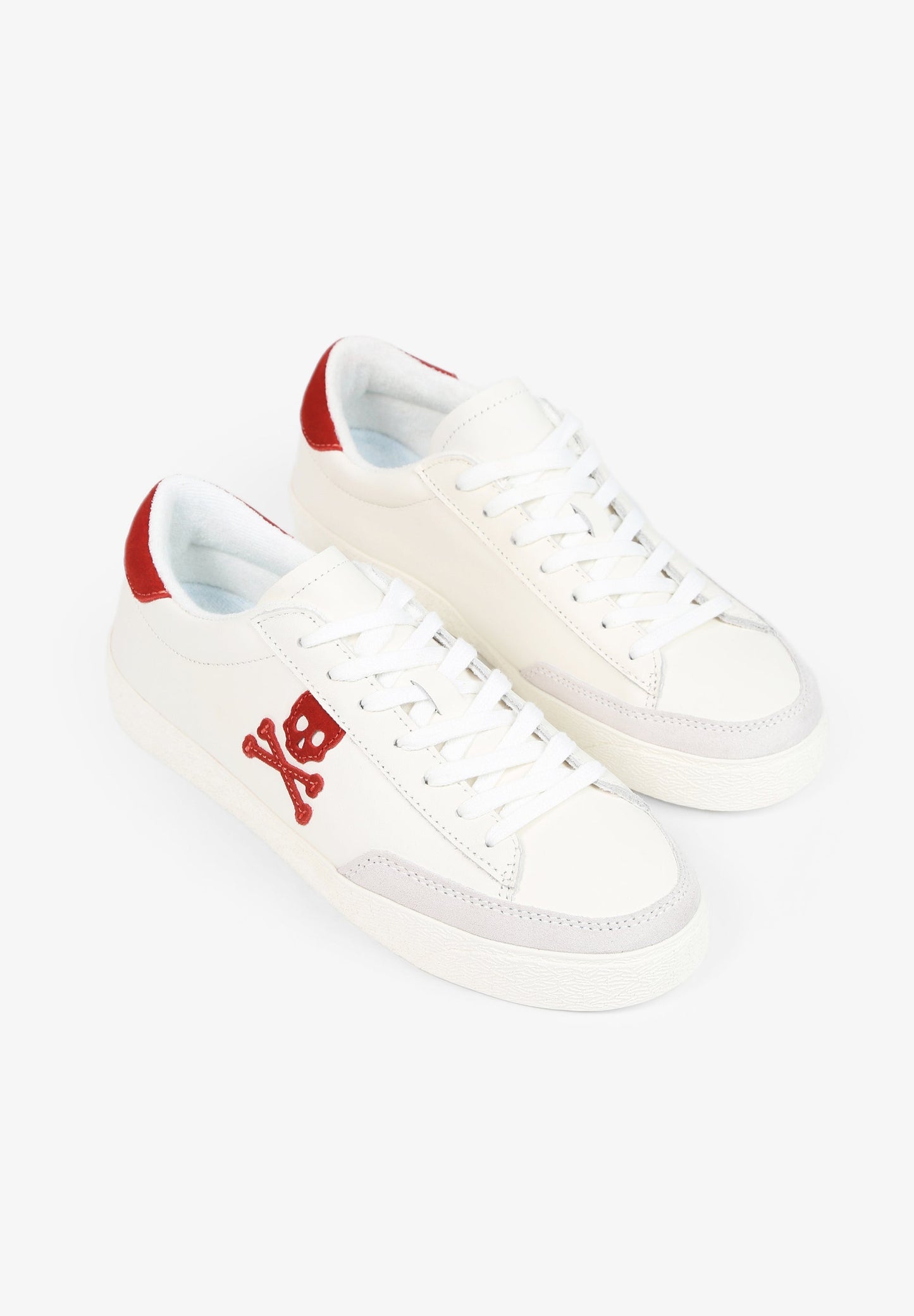 SNEAKERS BAJAS CALAVERA CONTRASTE
