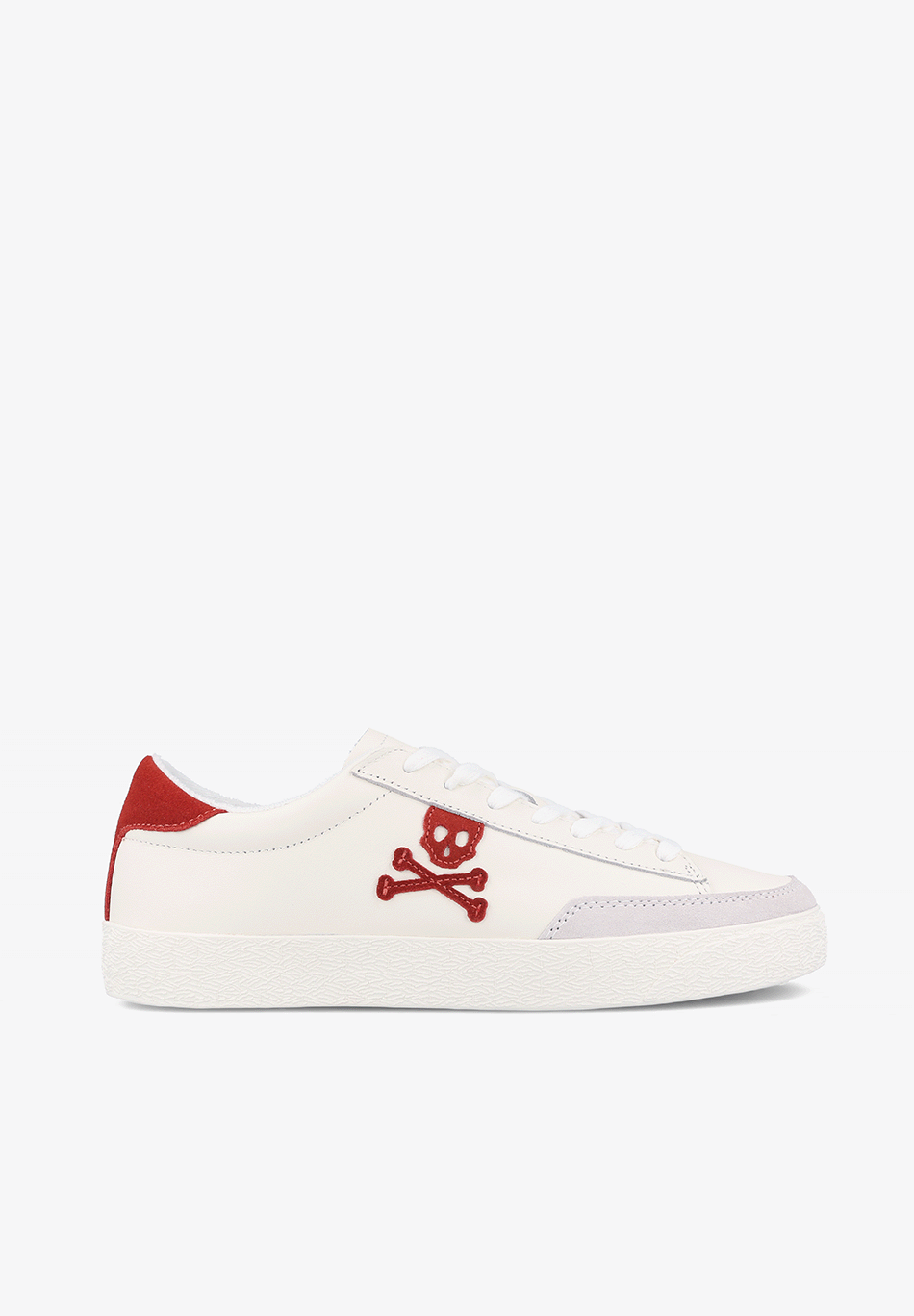 SNEAKERS BAJAS CALAVERA CONTRASTE