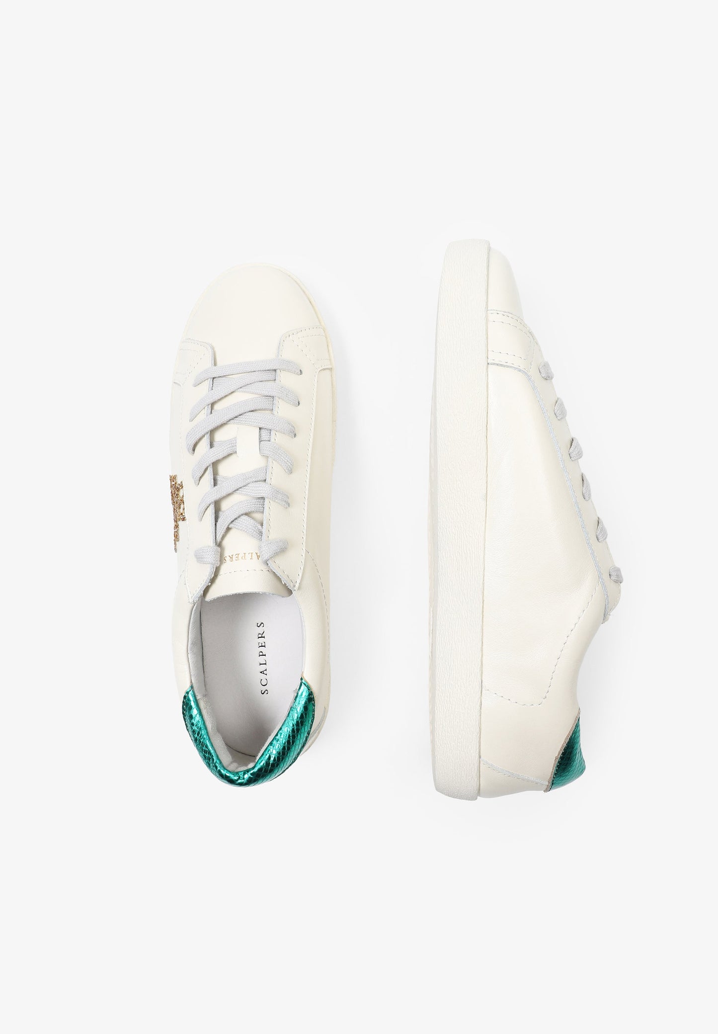 SNEAKERS DETALLE METALIZADO