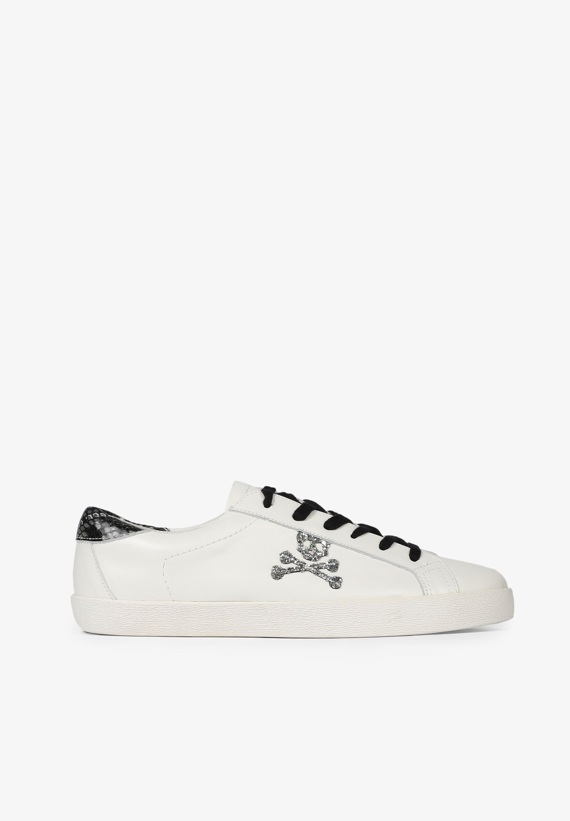 SNEAKERS BAJAS CALAVERA BRILLI