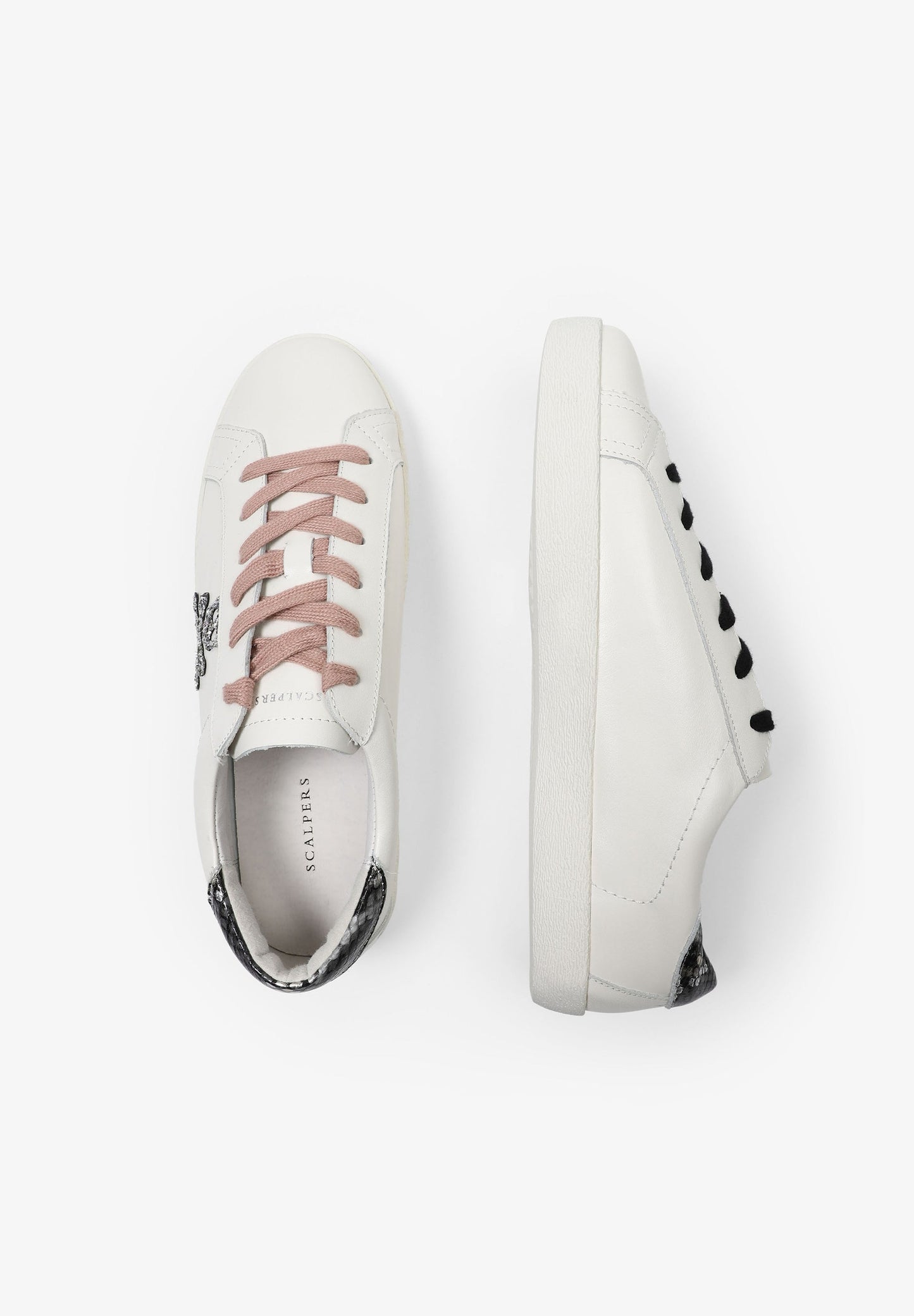 SNEAKERS BAJAS CALAVERA BRILLI