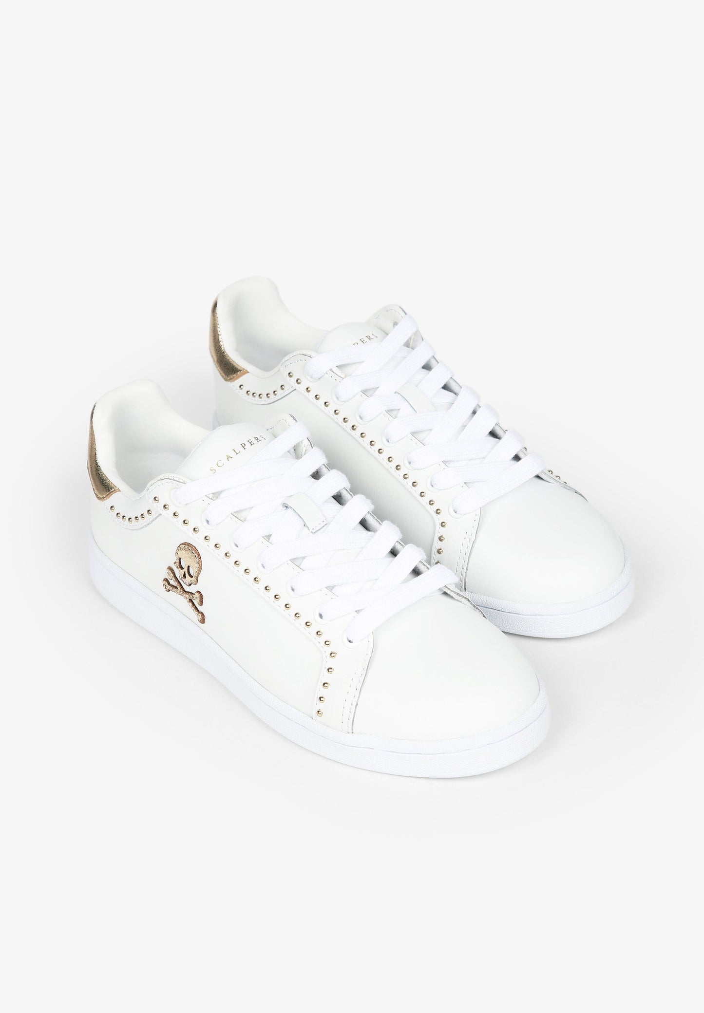 SNEAKERS PIEL DETALLES CONTRASTE