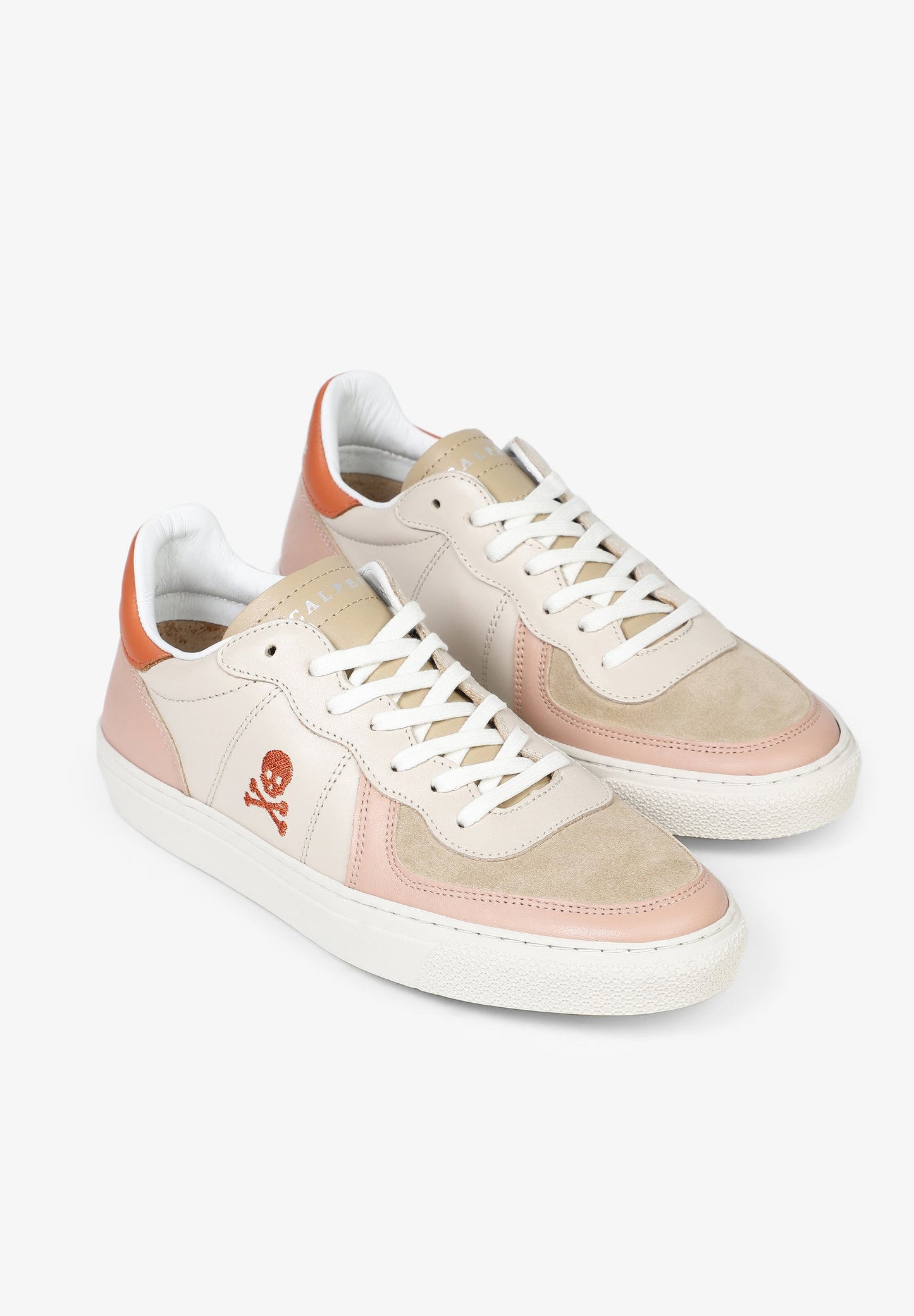 SNEAKERS PIEL ANTE CALAVERA