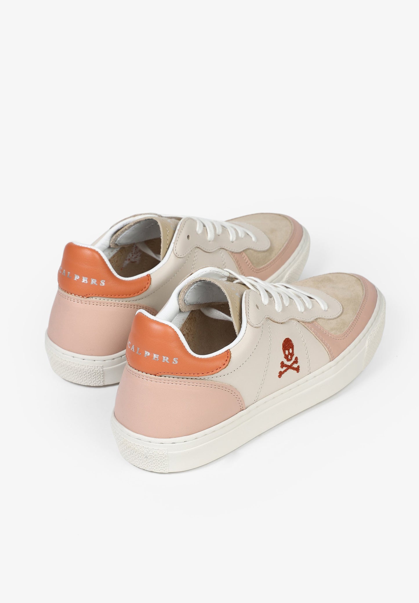 SNEAKERS PIEL ANTE CALAVERA