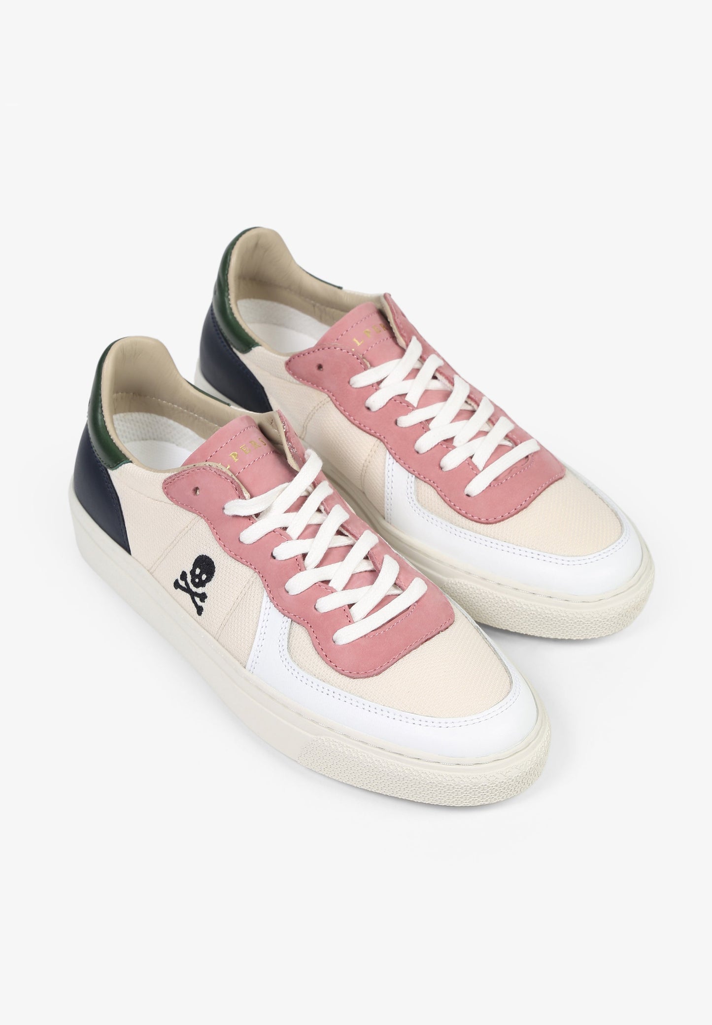 SNEAKERS PIEL ANTE CALAVERA