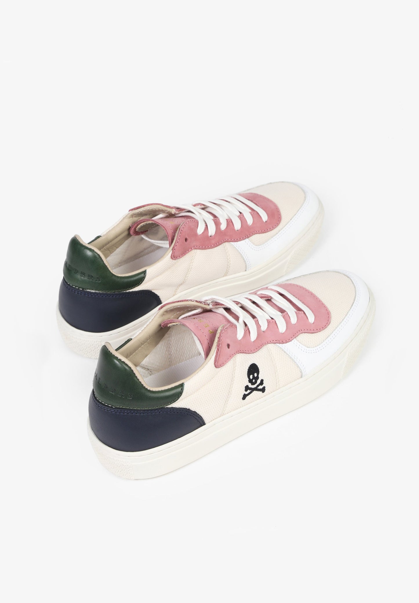 SNEAKERS PIEL ANTE CALAVERA