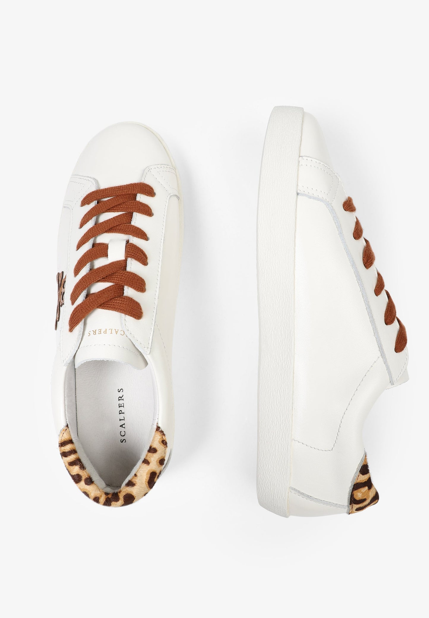SNEAKERS BAJAS DETALLE LEOPARDO