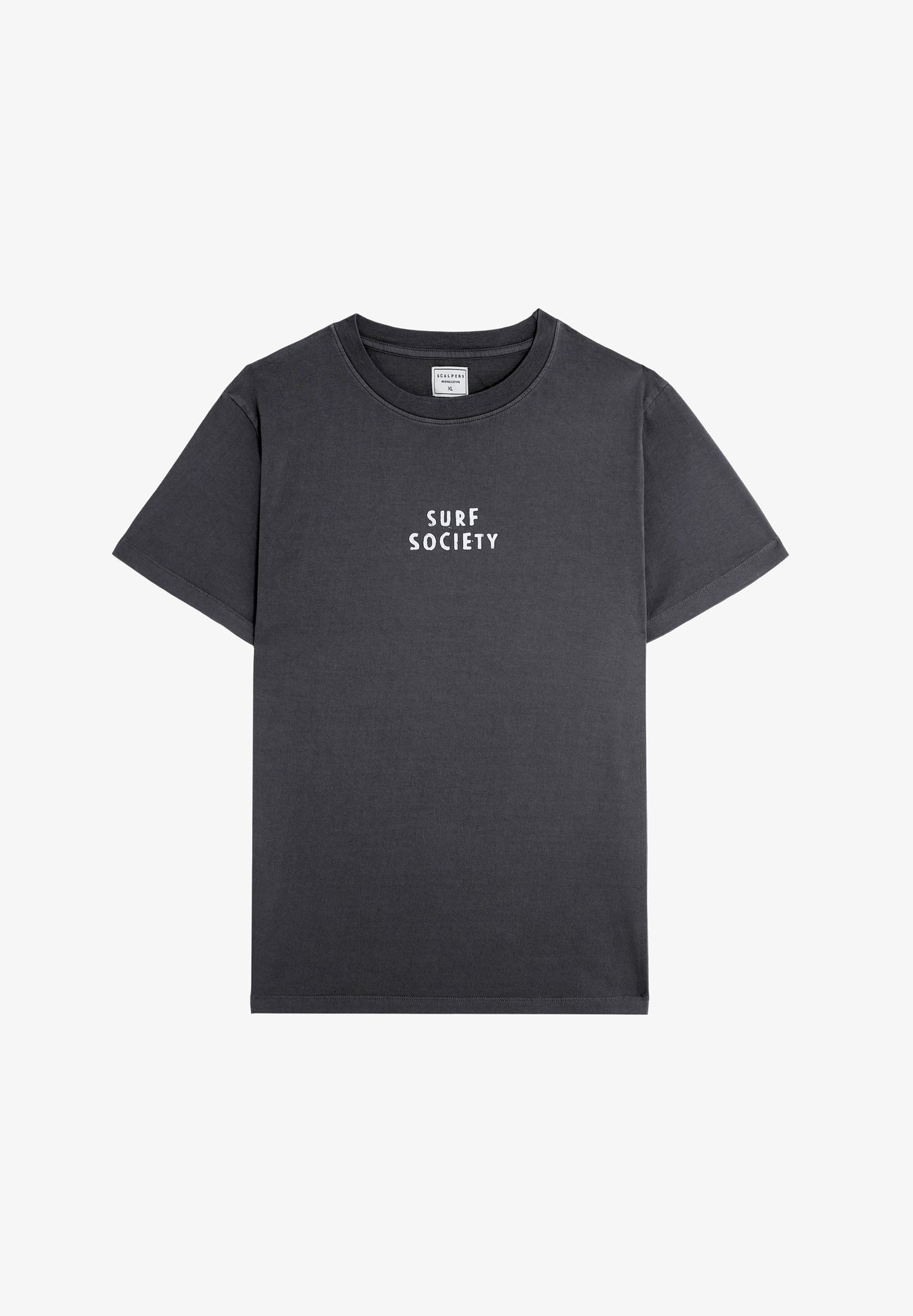 CAMISETA TEXTO CONTRASTE