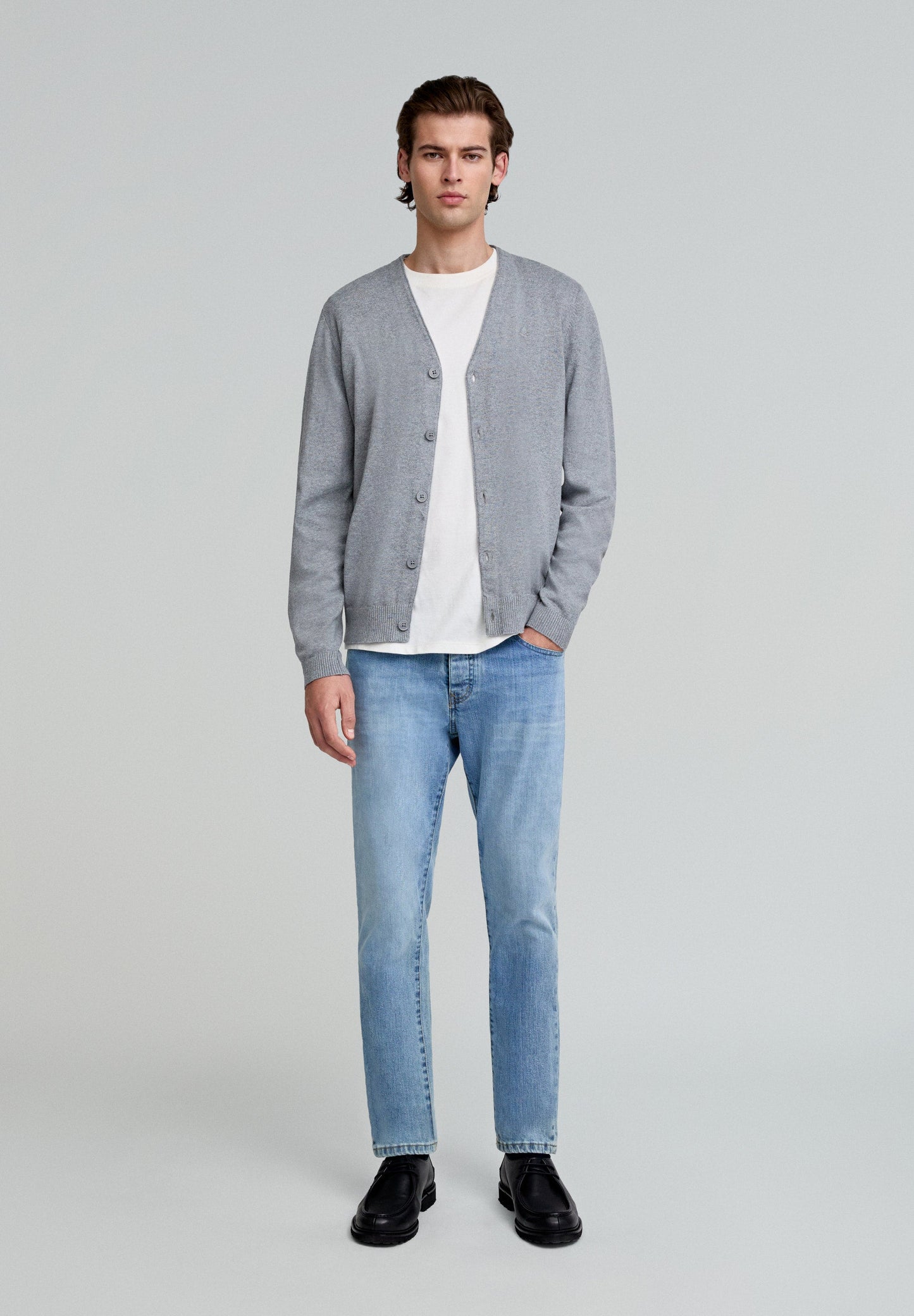 CÁRDIGAN BÁSICO ALGODÓN