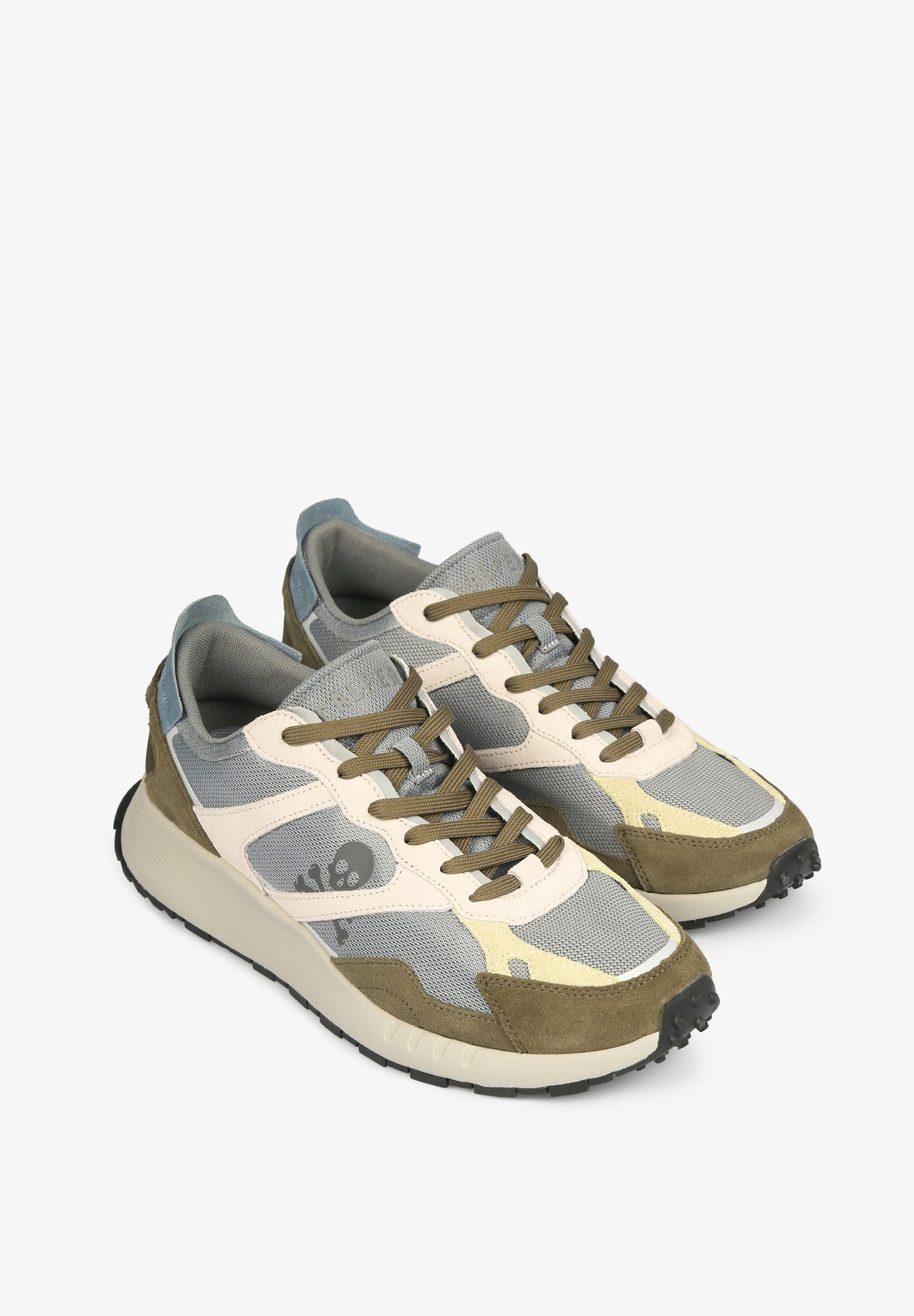 SNEAKERS CORDONES CONTRASTE