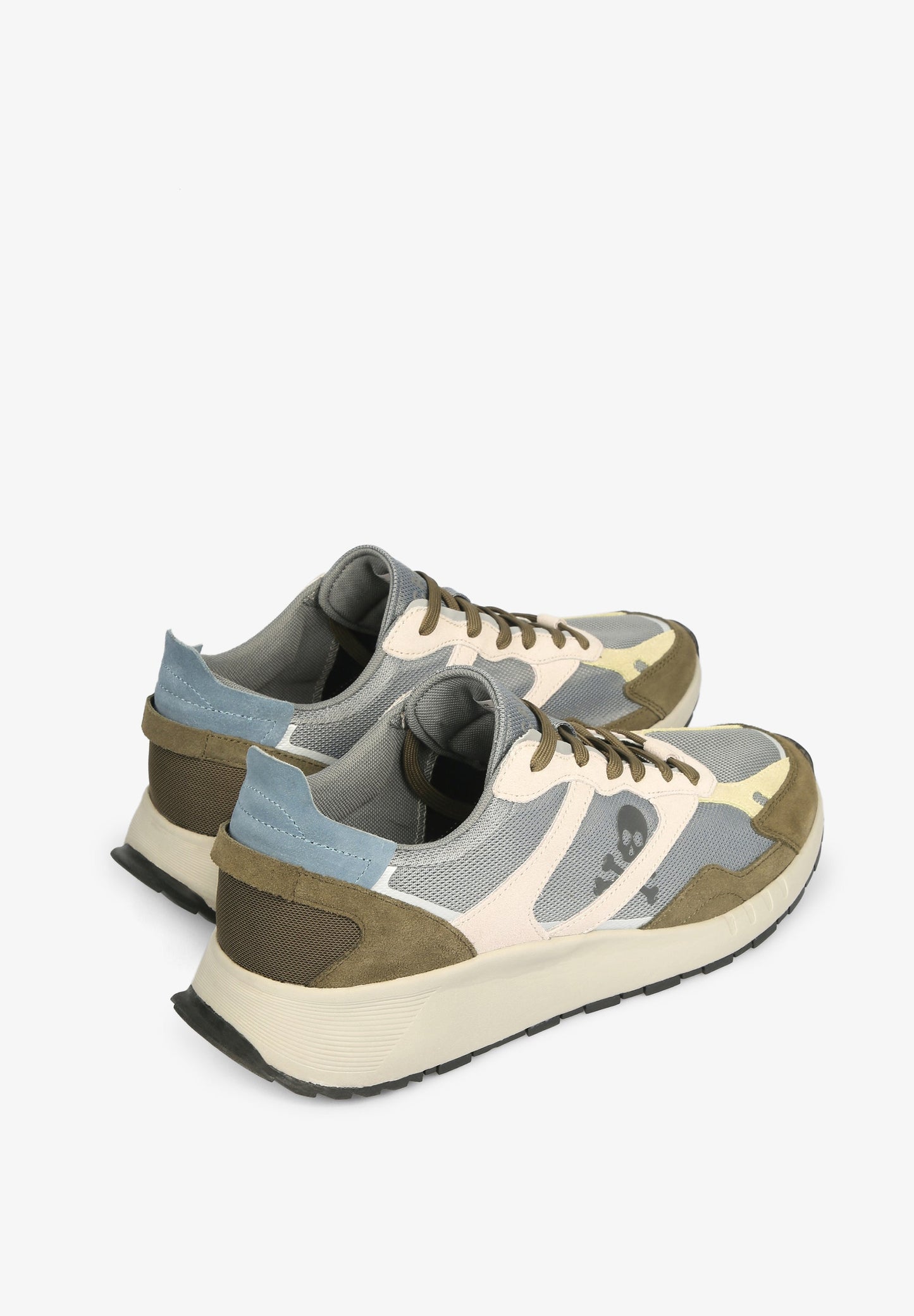 SNEAKERS CORDONES CONTRASTE