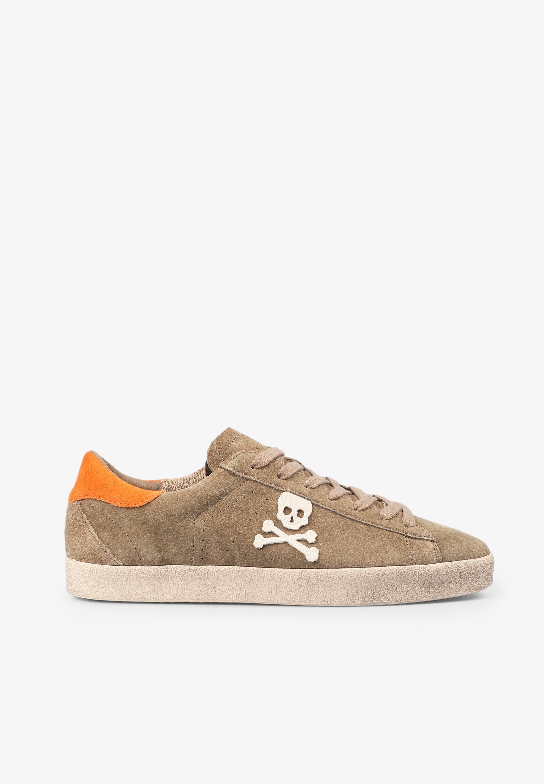 SNEAKERS BAJAS ANTE CALAVERA