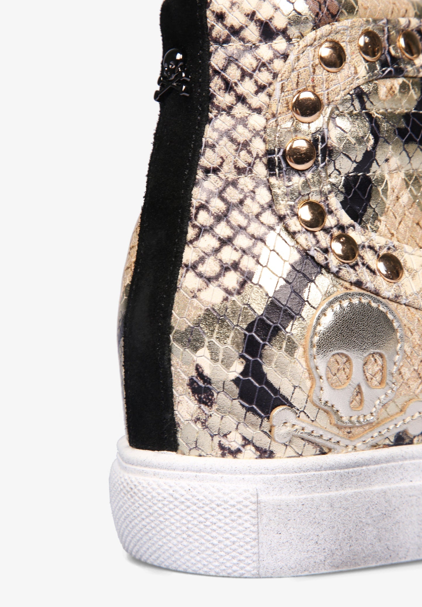 SNEAKERS BOTA PIEL GRABADA