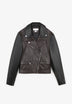CHAQUETA BIKER BICOLOR