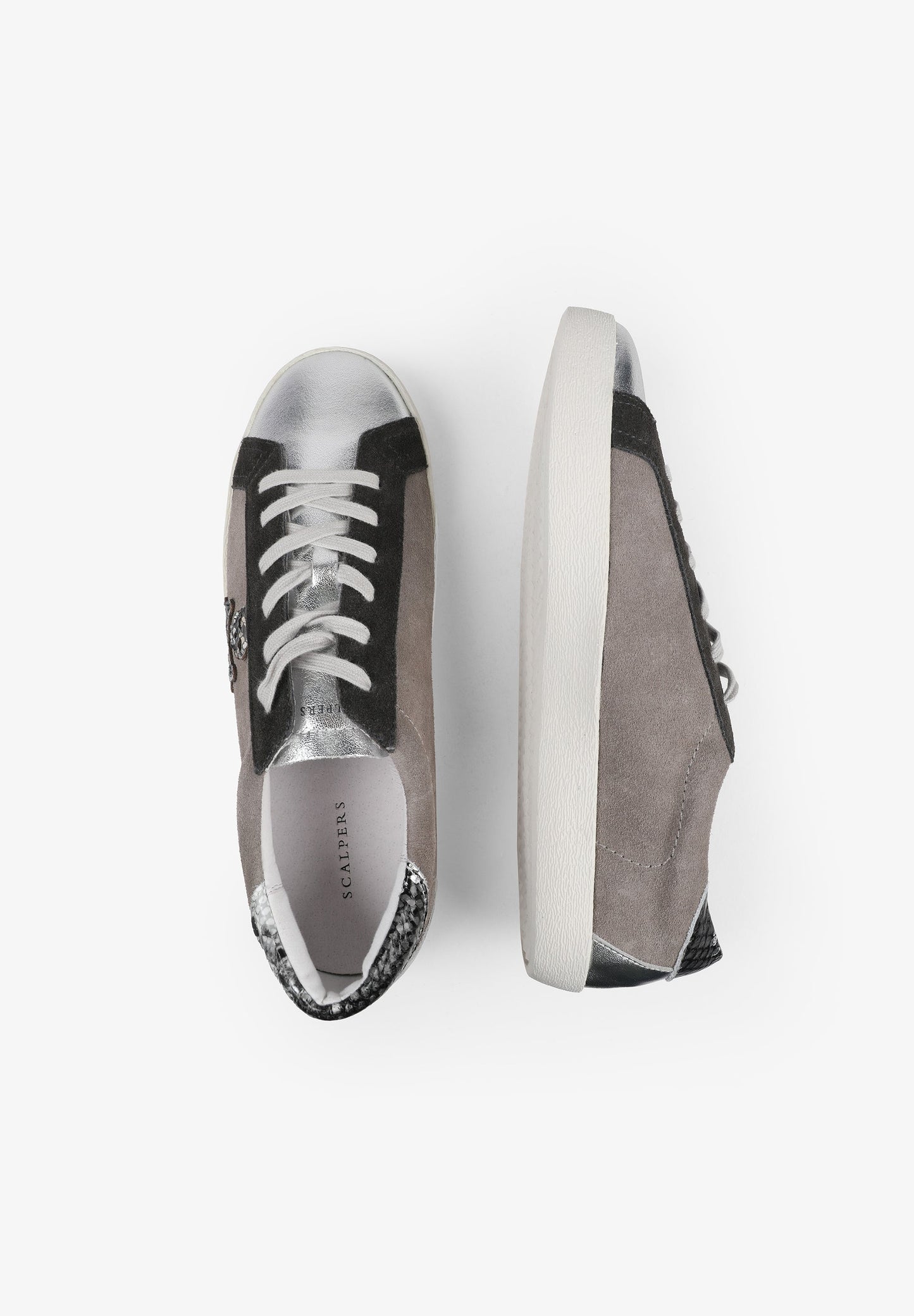 SNEAKERS BAJAS DETALLES ANIMAL PRINT