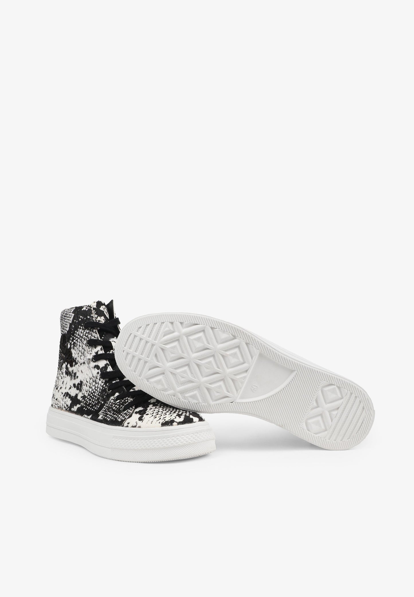 SNEAKERS ALTAS ANIMAL PRINT