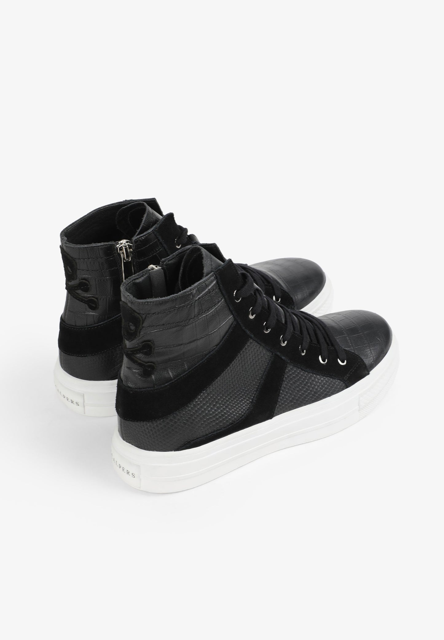 SNEAKERS ALTAS GRABADAS