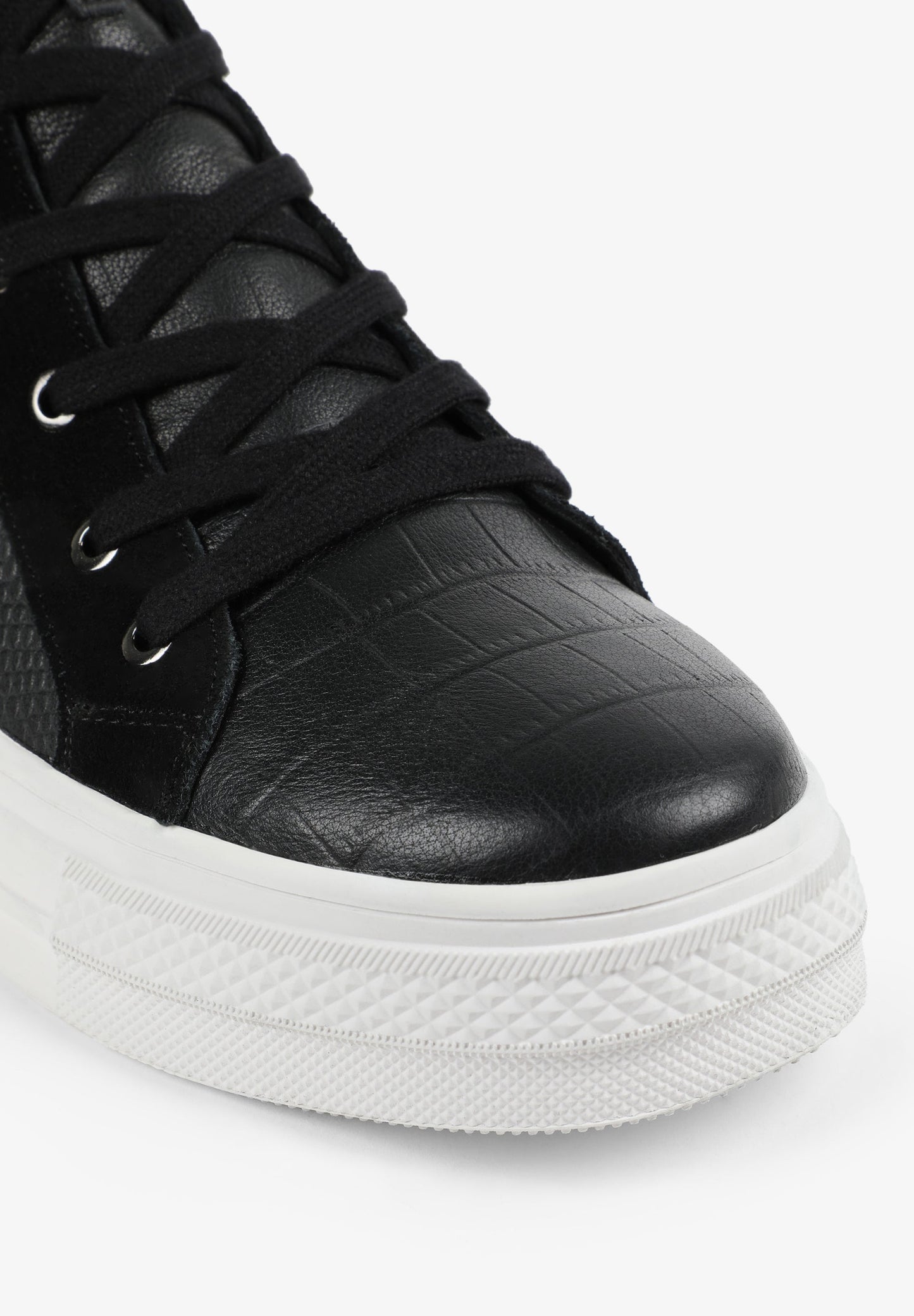 SNEAKERS ALTAS GRABADAS