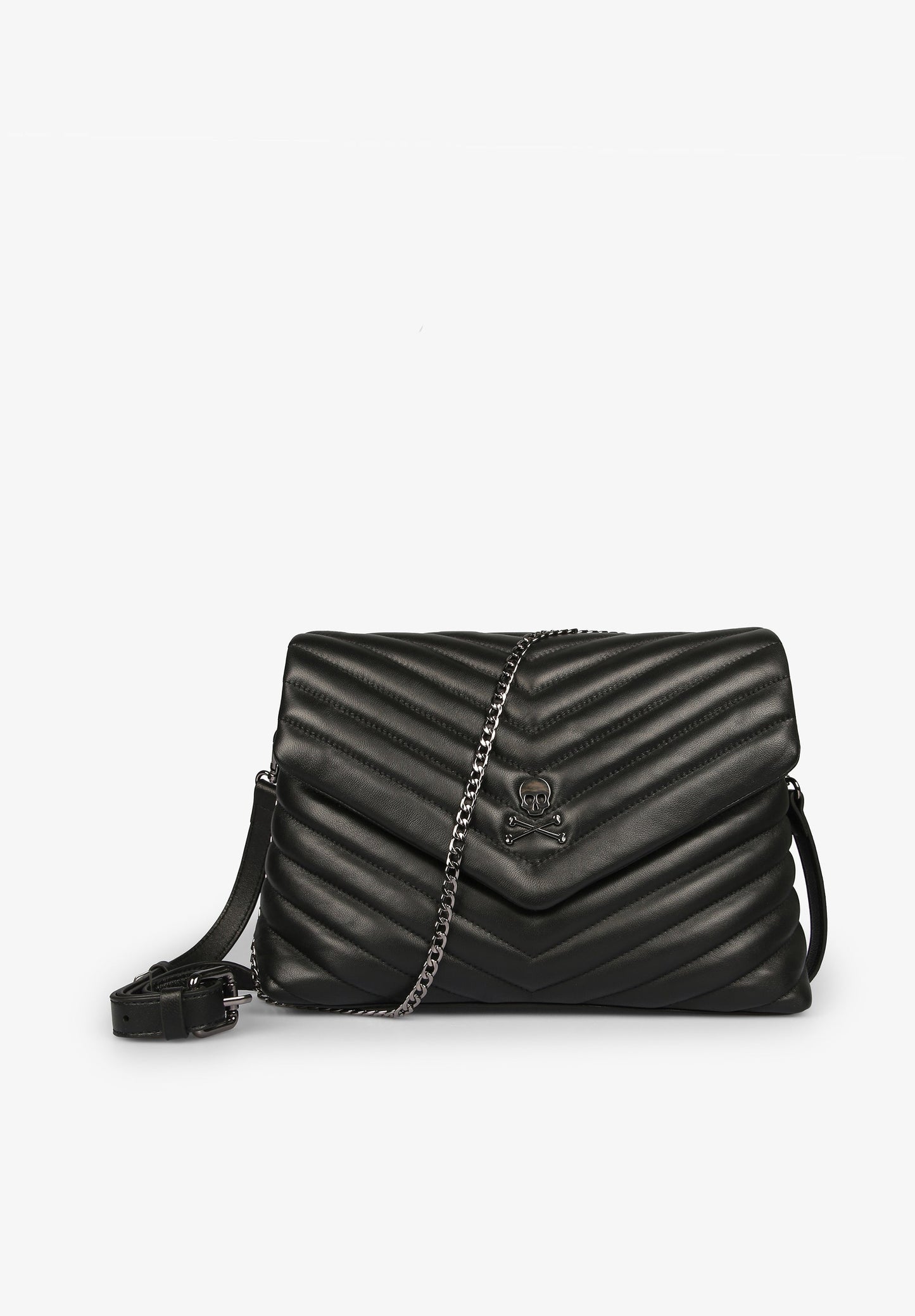 BOLSO PIEL BANDOLERA ACOLCHADO