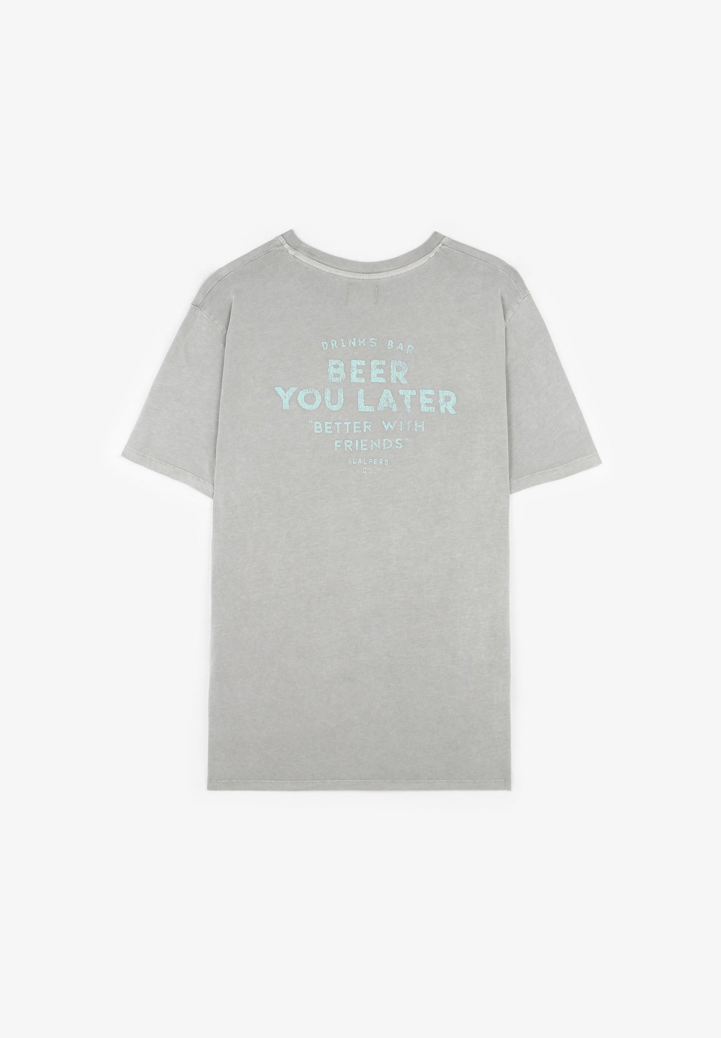 CAMISETA PRINT CONTRASTE