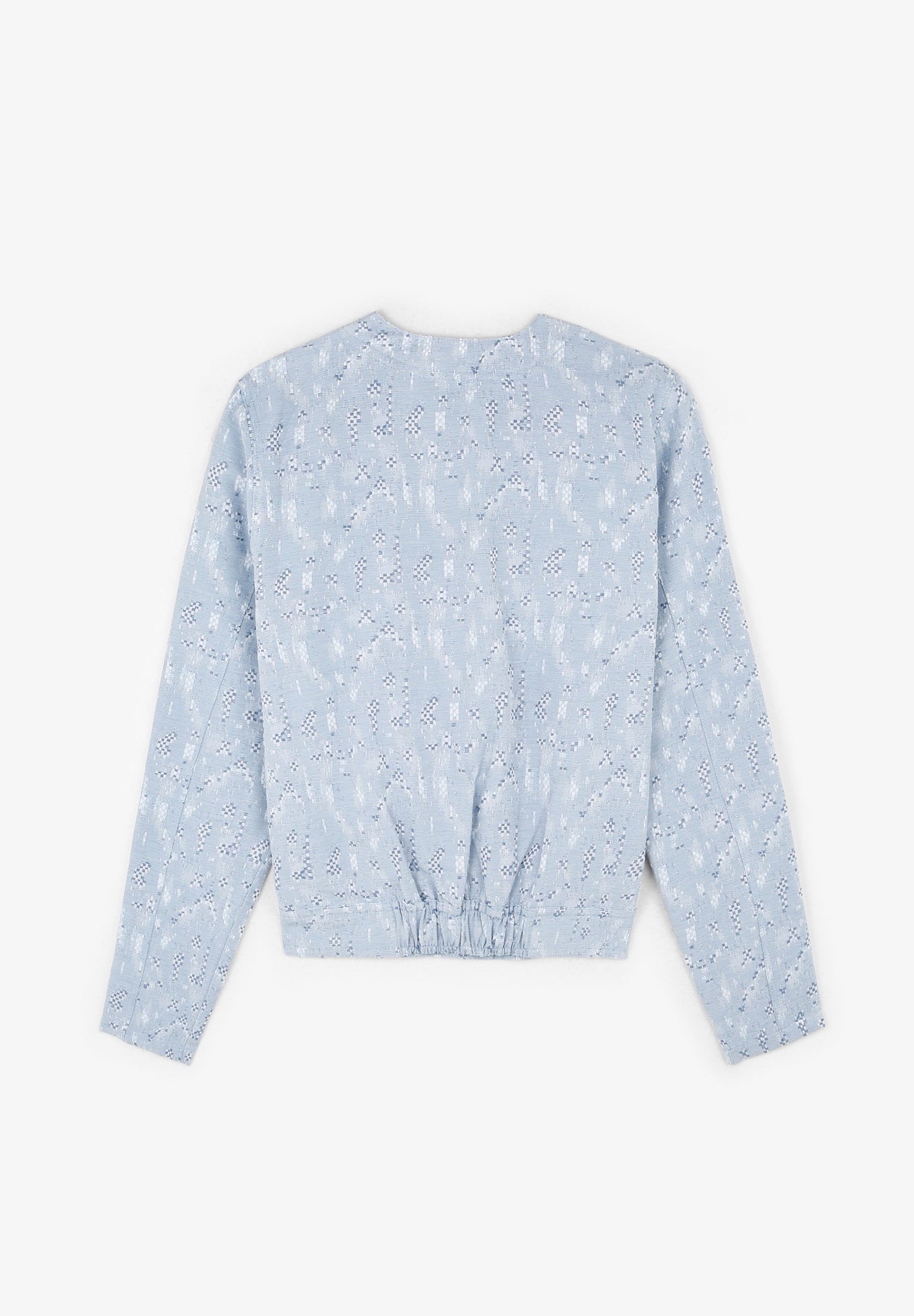CHAQUETA DENIM JACQUARD