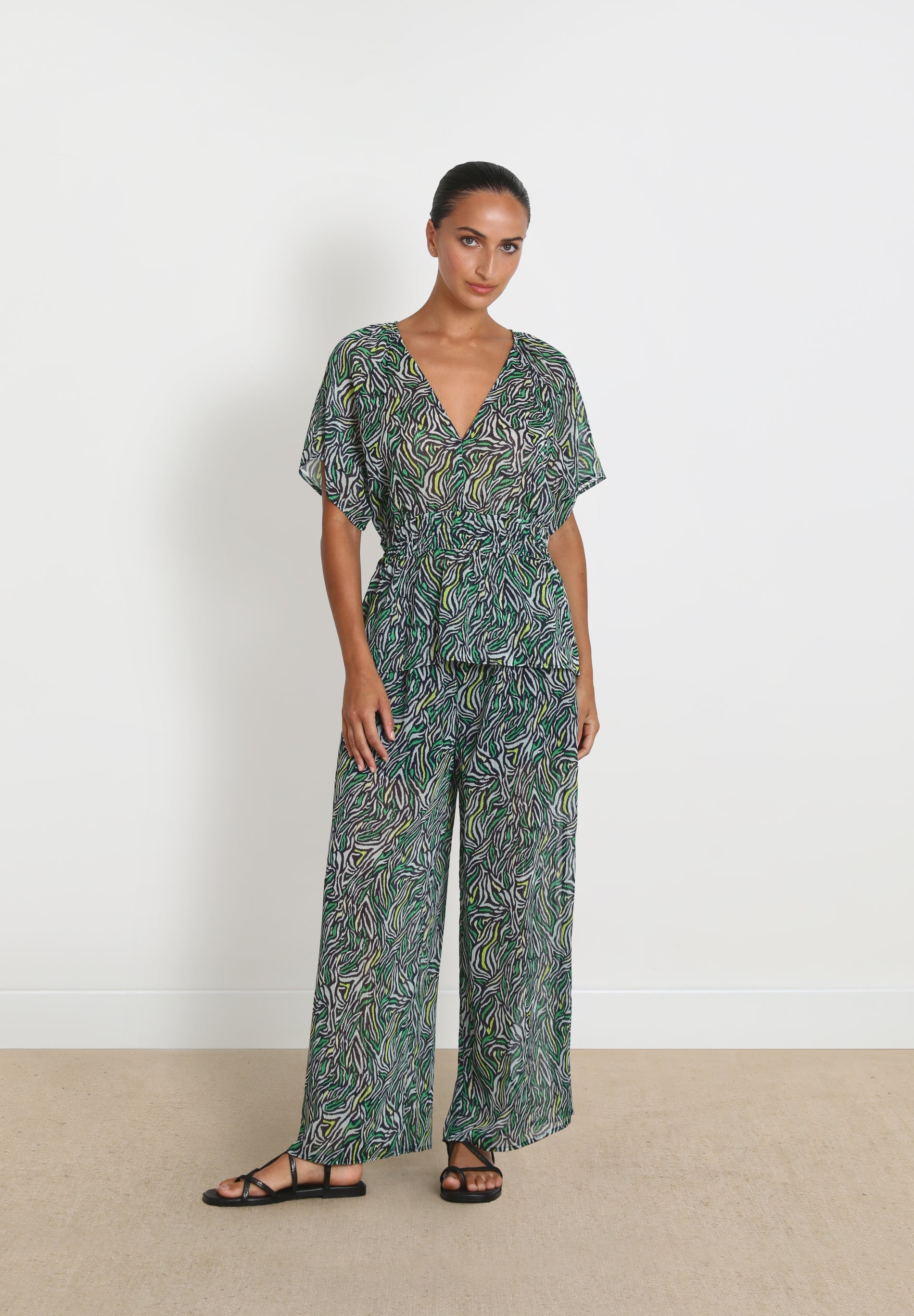 PANTALÓN CULOTTE ANIMAL PRINT