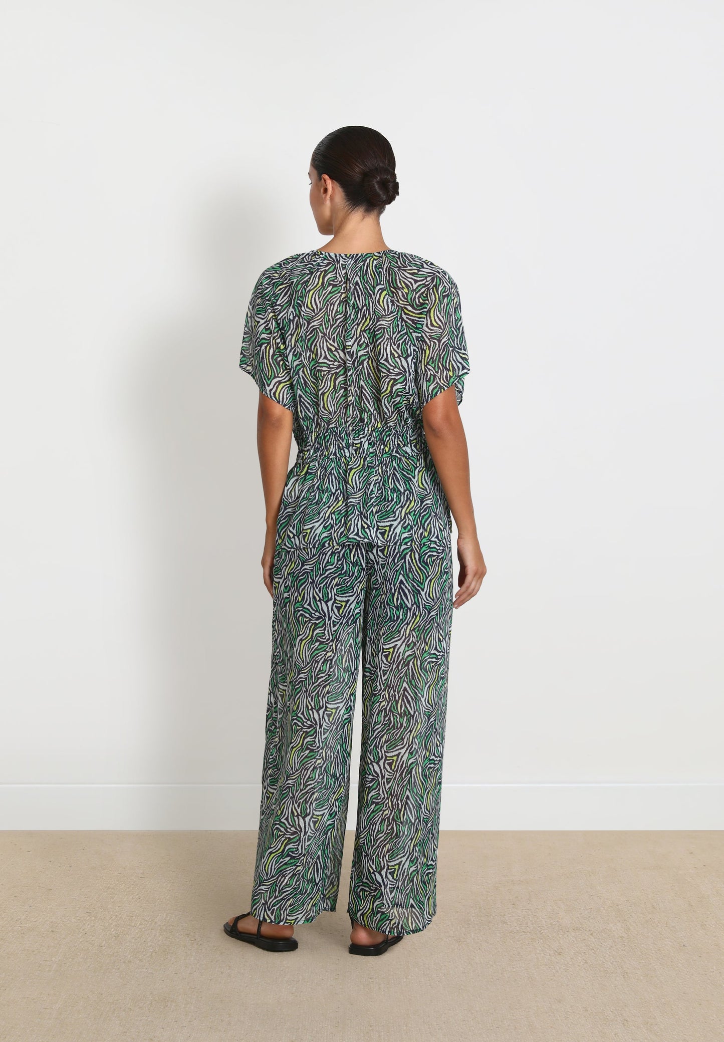 PANTALÓN CULOTTE ANIMAL PRINT