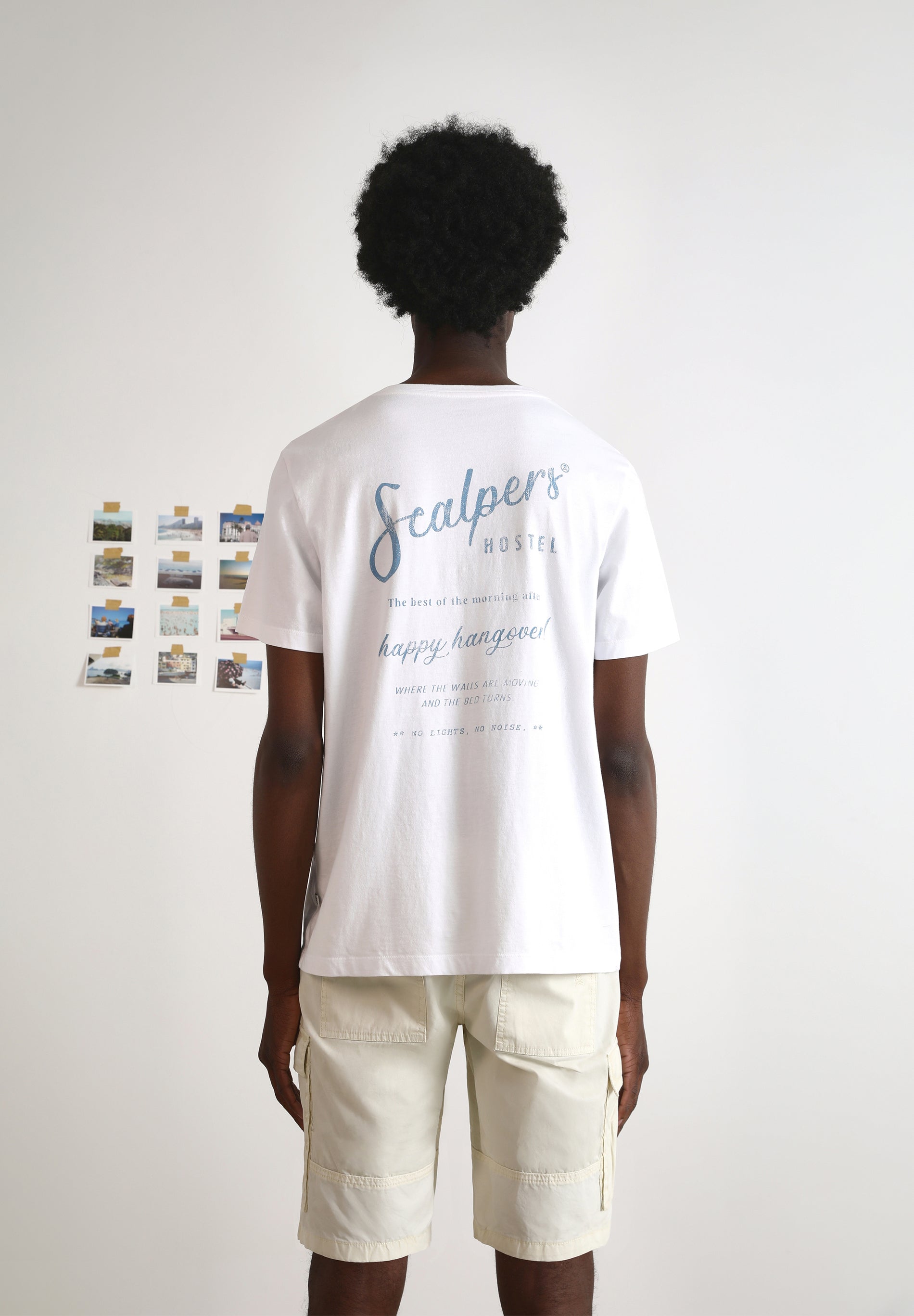 CAMISETA LAVADA PRINT TEXTO