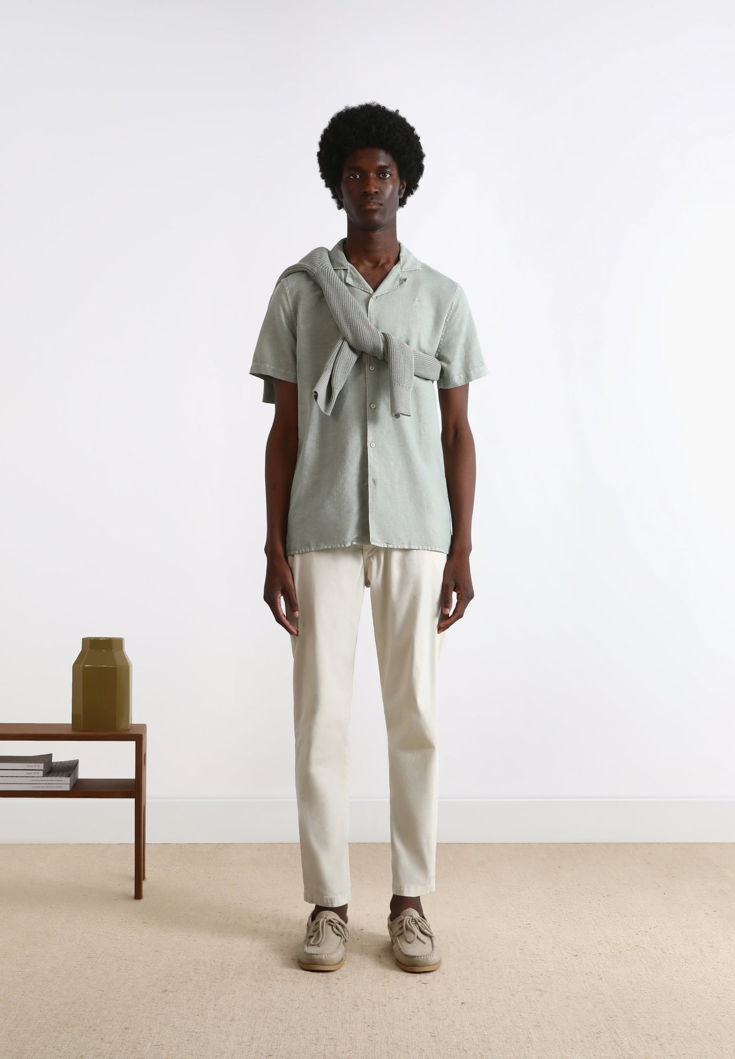 CAMISA MANGA CORTA LINO