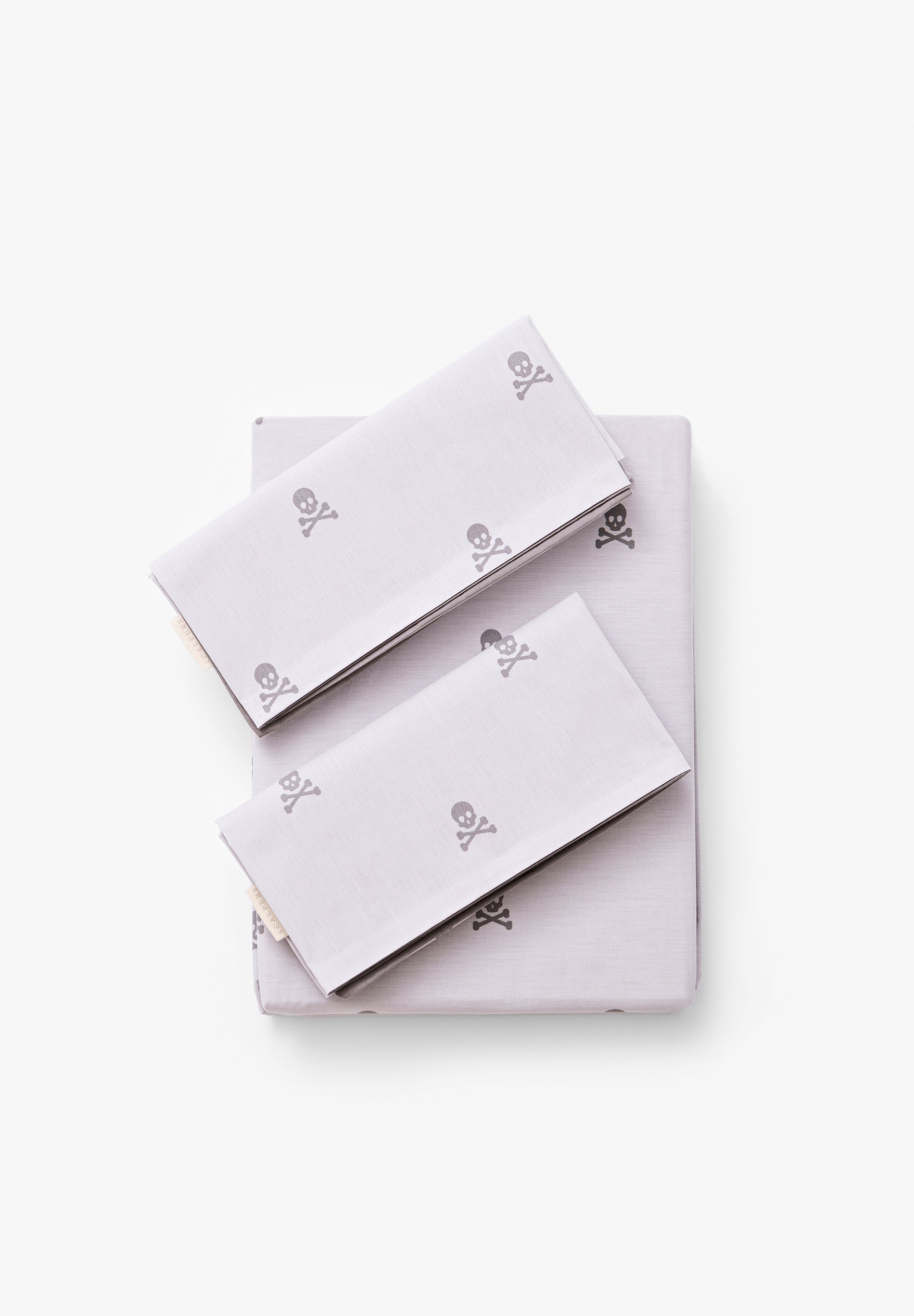 CAMA 150 CM | SET FUNDA NÓRDICA Y ALMOHADA CALAVERAS