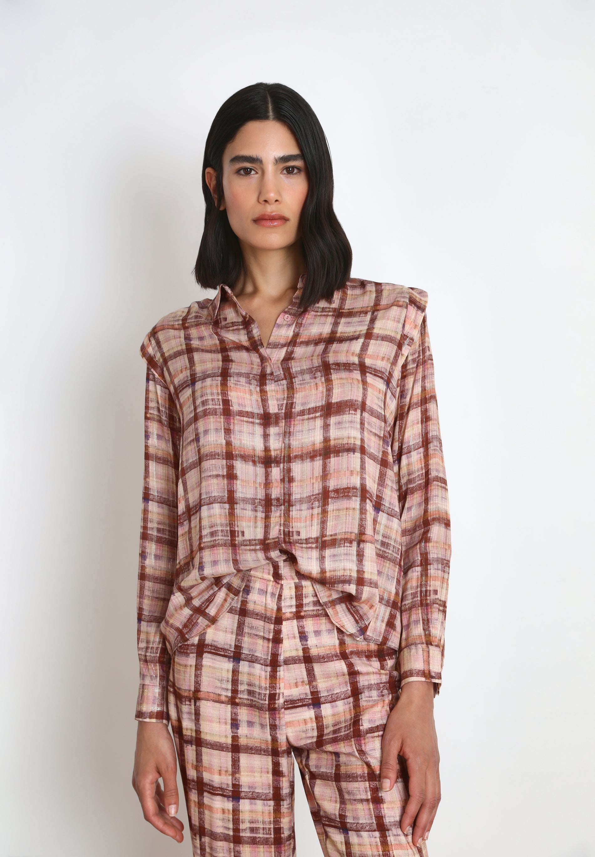 BLUSA CUADROS