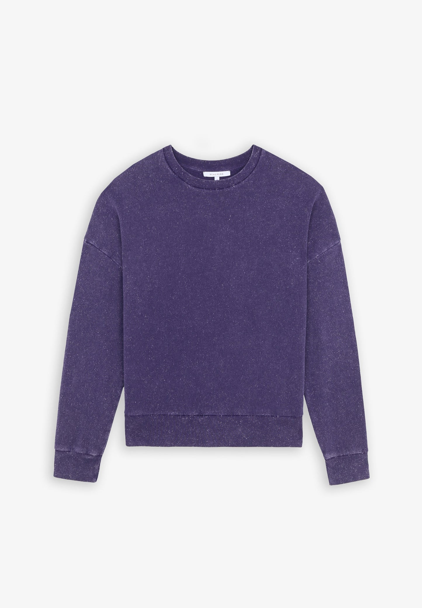 SUDADERA LAVADA CALAVERA GLITTER