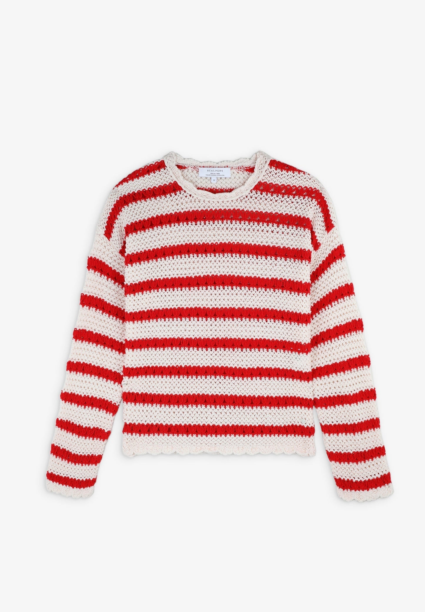 JERSEY CROCHET RAYAS