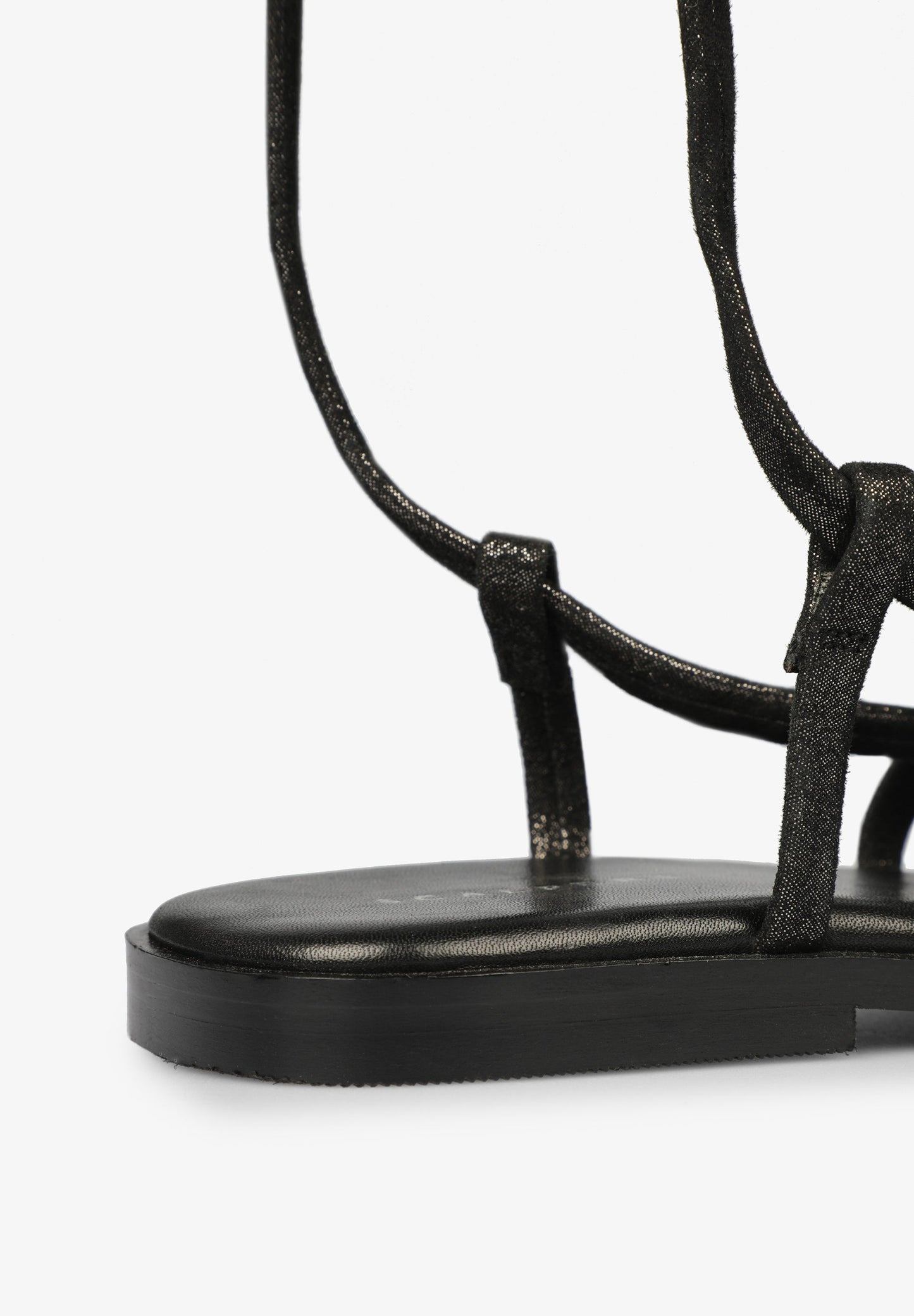 SANDALIAS TIRAS GLITTER