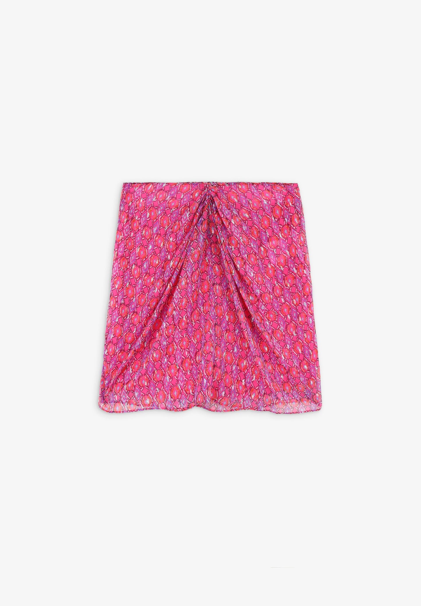FALDA MINI FRUNCE