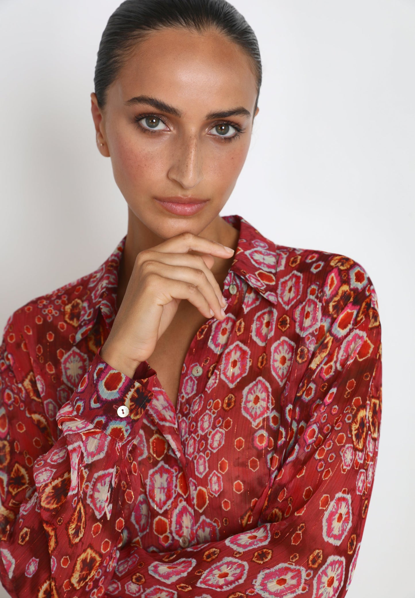 CAMISA FLUIDA ÉTNICA