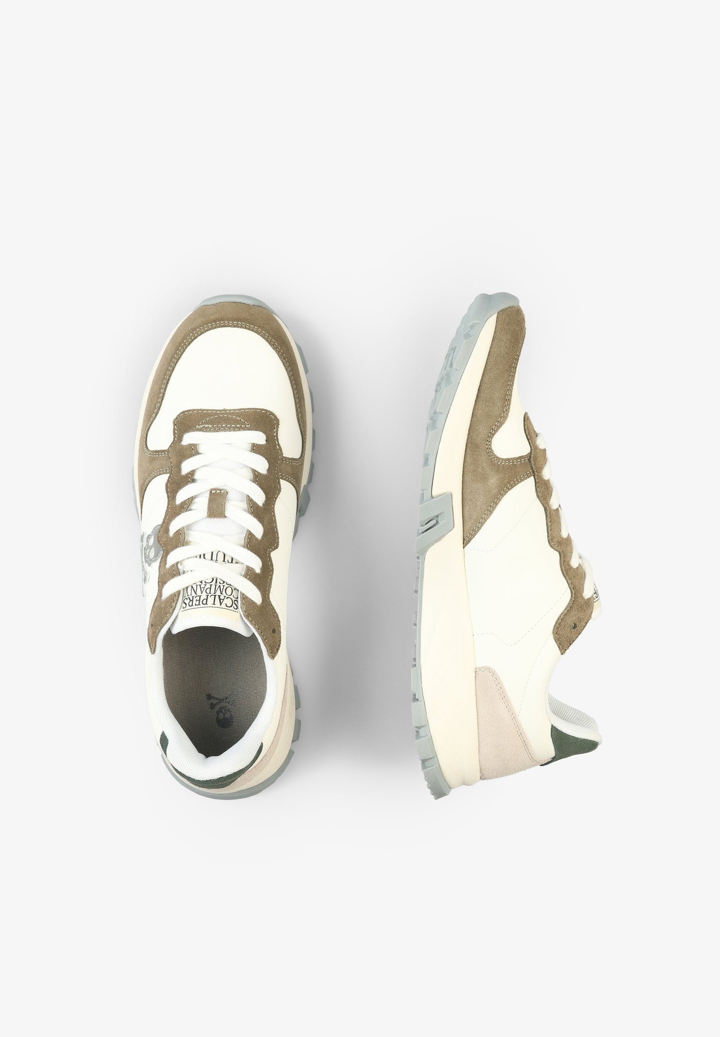 SNEAKERS CALAVERA SUELA DENTADA