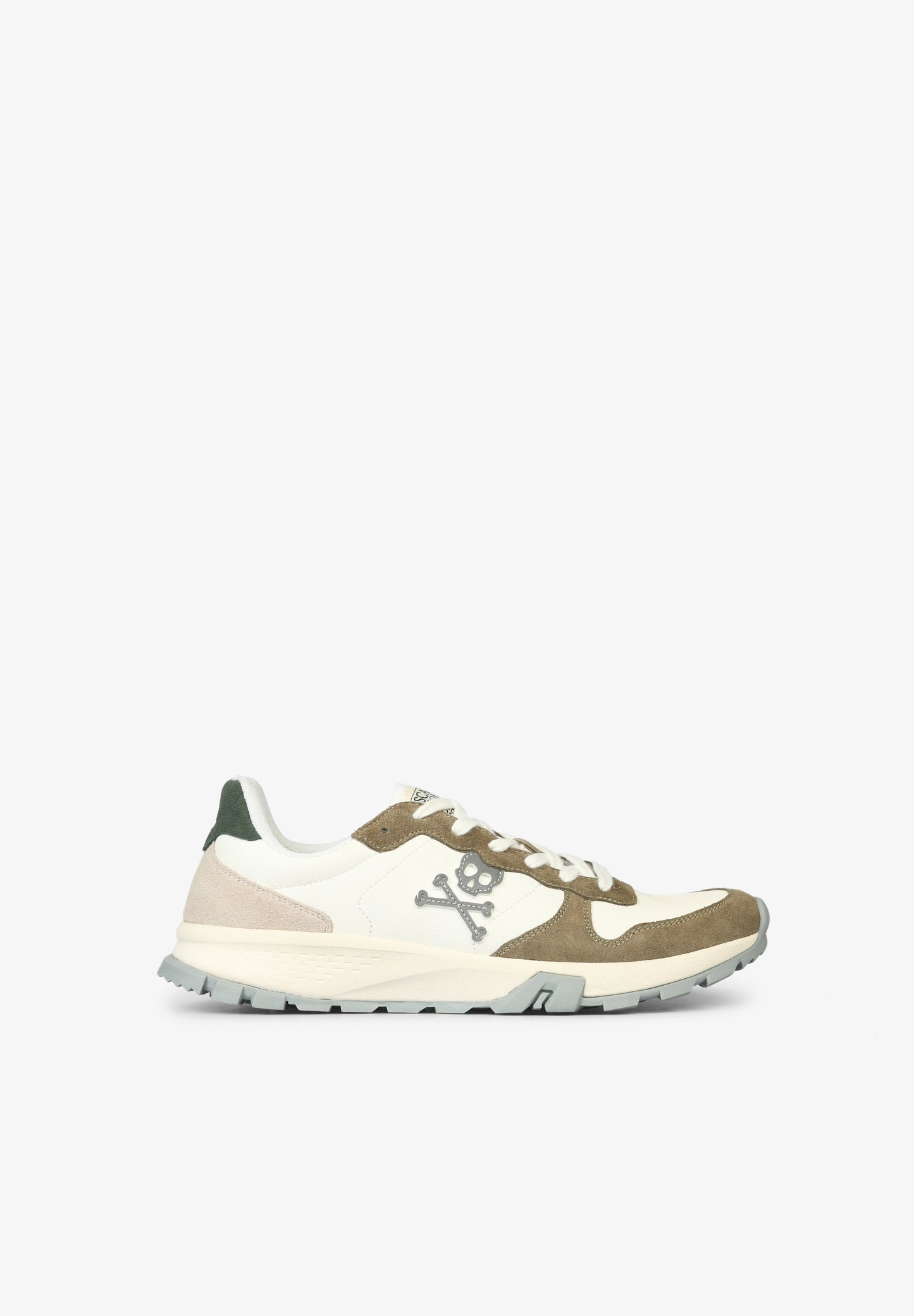 SNEAKERS CALAVERA SUELA DENTADA