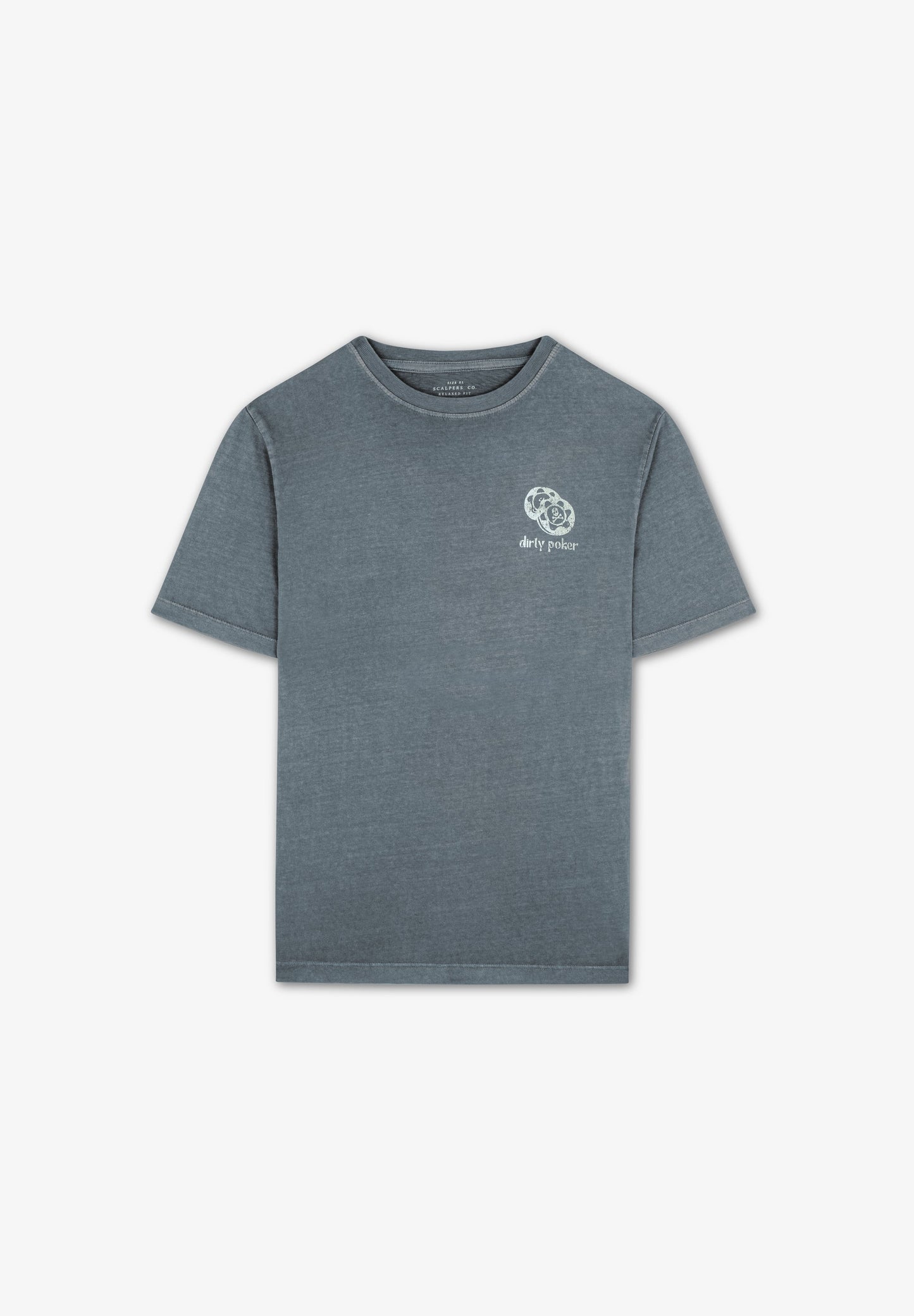 CAMISETA LAVADA PRINT POKER