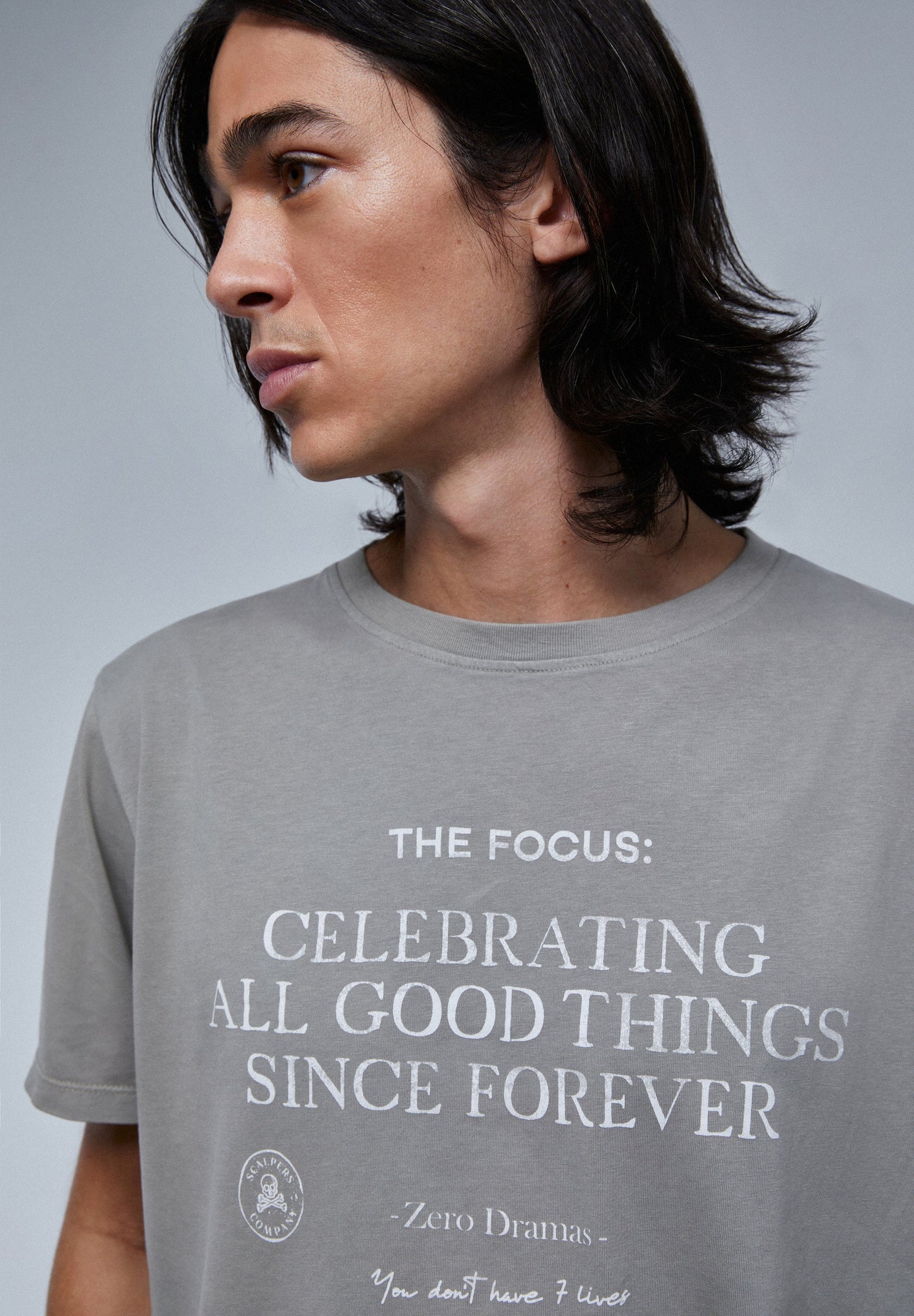 CAMISETA PRINT FRONTAL TEXTO
