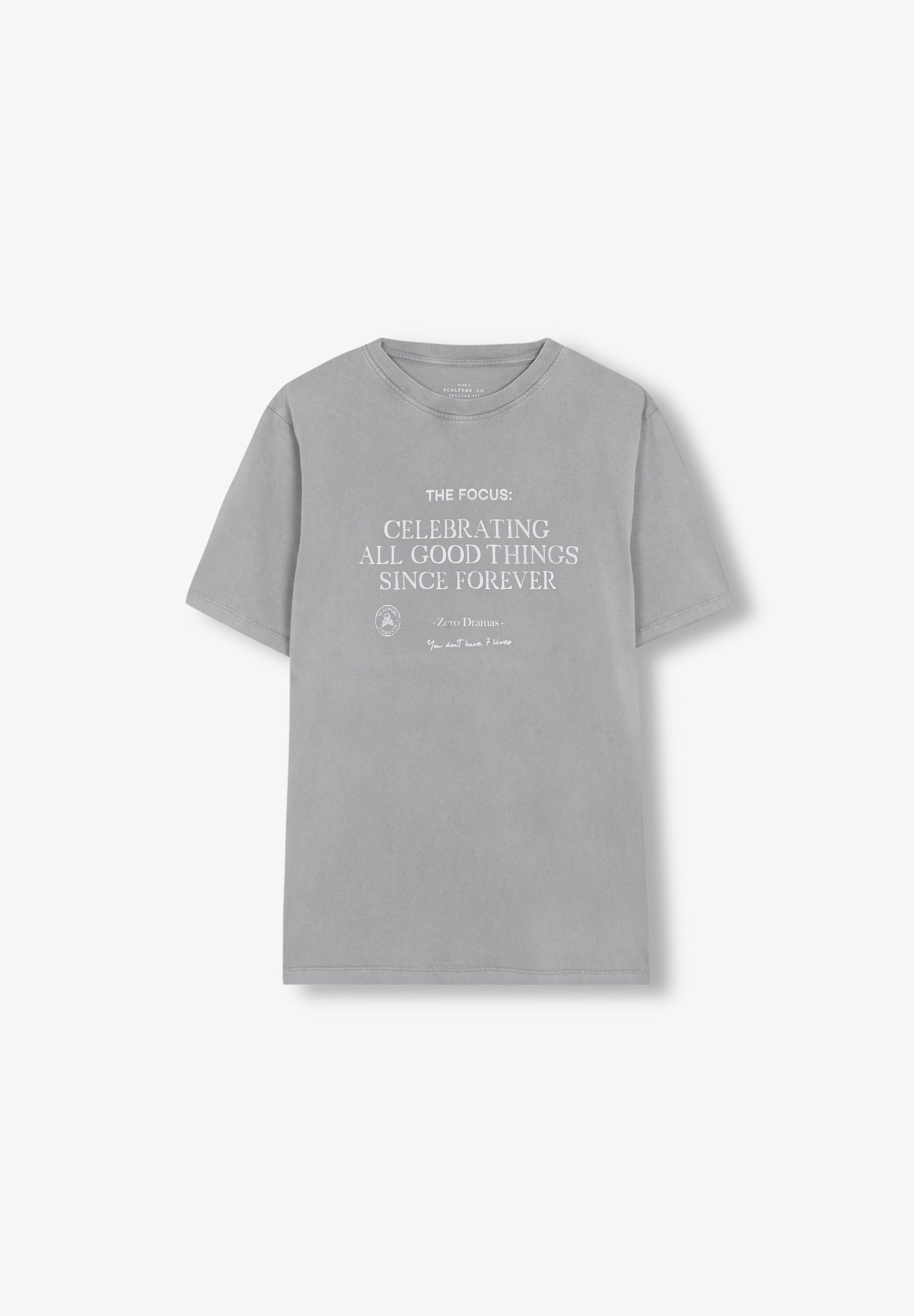 CAMISETA PRINT FRONTAL TEXTO