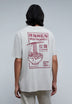 CAMISETA LAVADA PRINT CONTRASTE