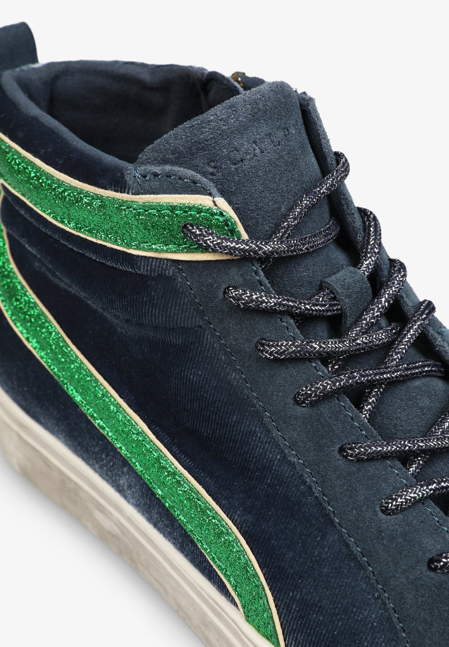 SNEAKERS ALTAS TERCIOPELO