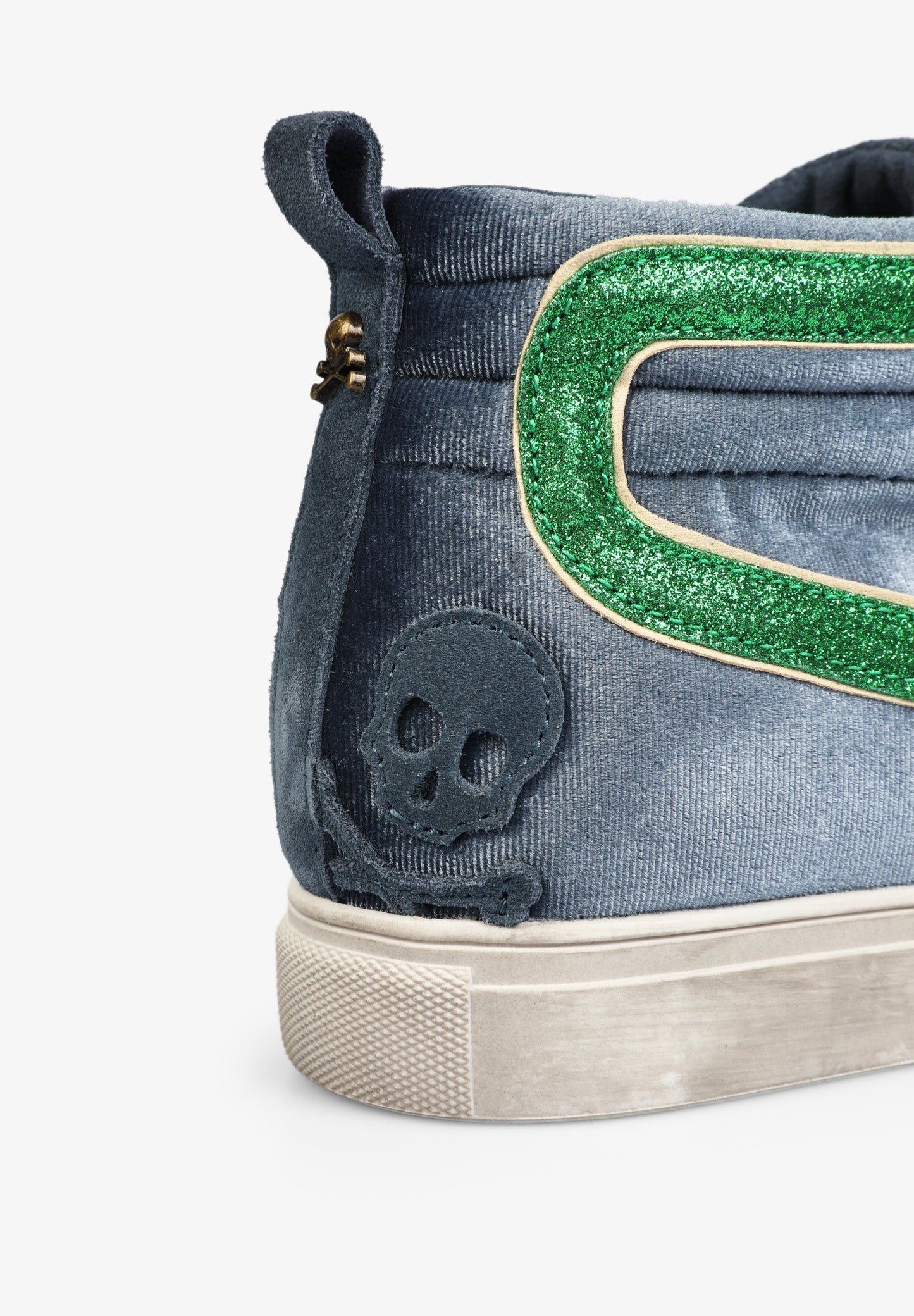 SNEAKERS ALTAS TERCIOPELO