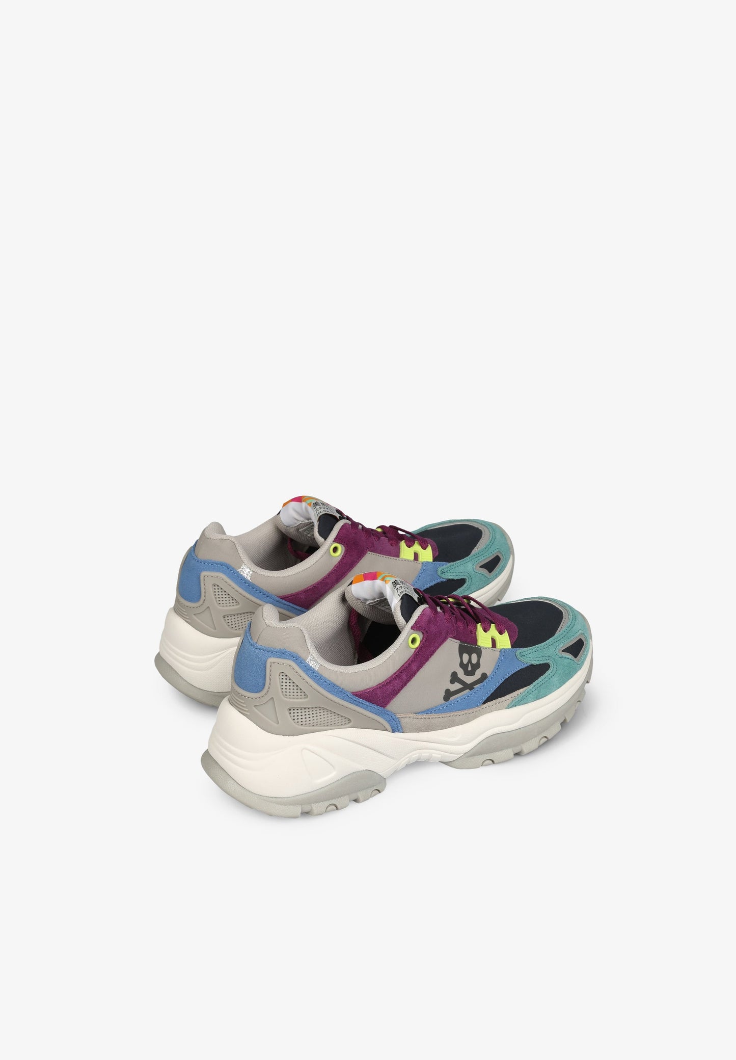 SNEAKERS MULTICOLOR SUELA PRONUNCIADA