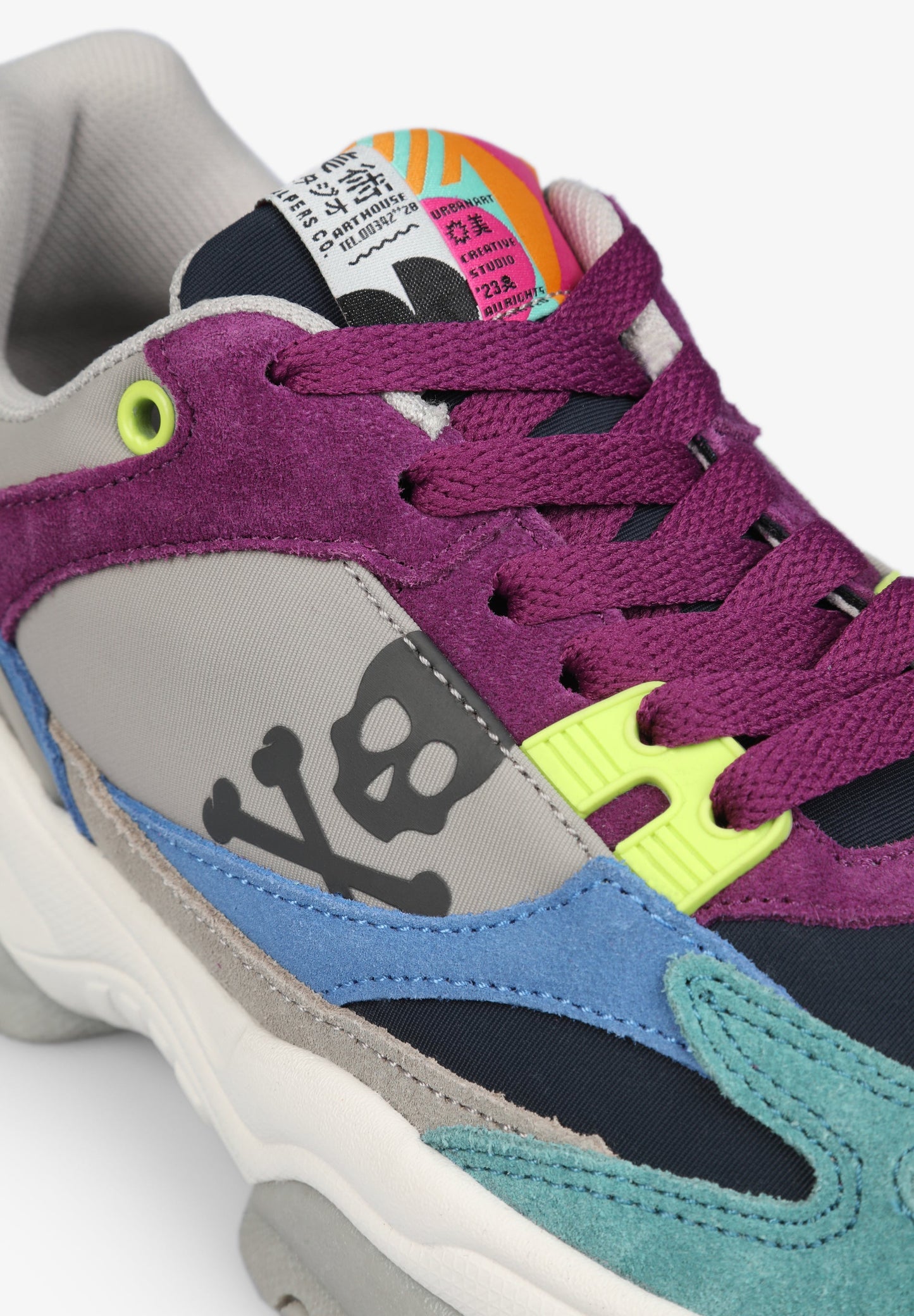 SNEAKERS MULTICOLOR SUELA PRONUNCIADA