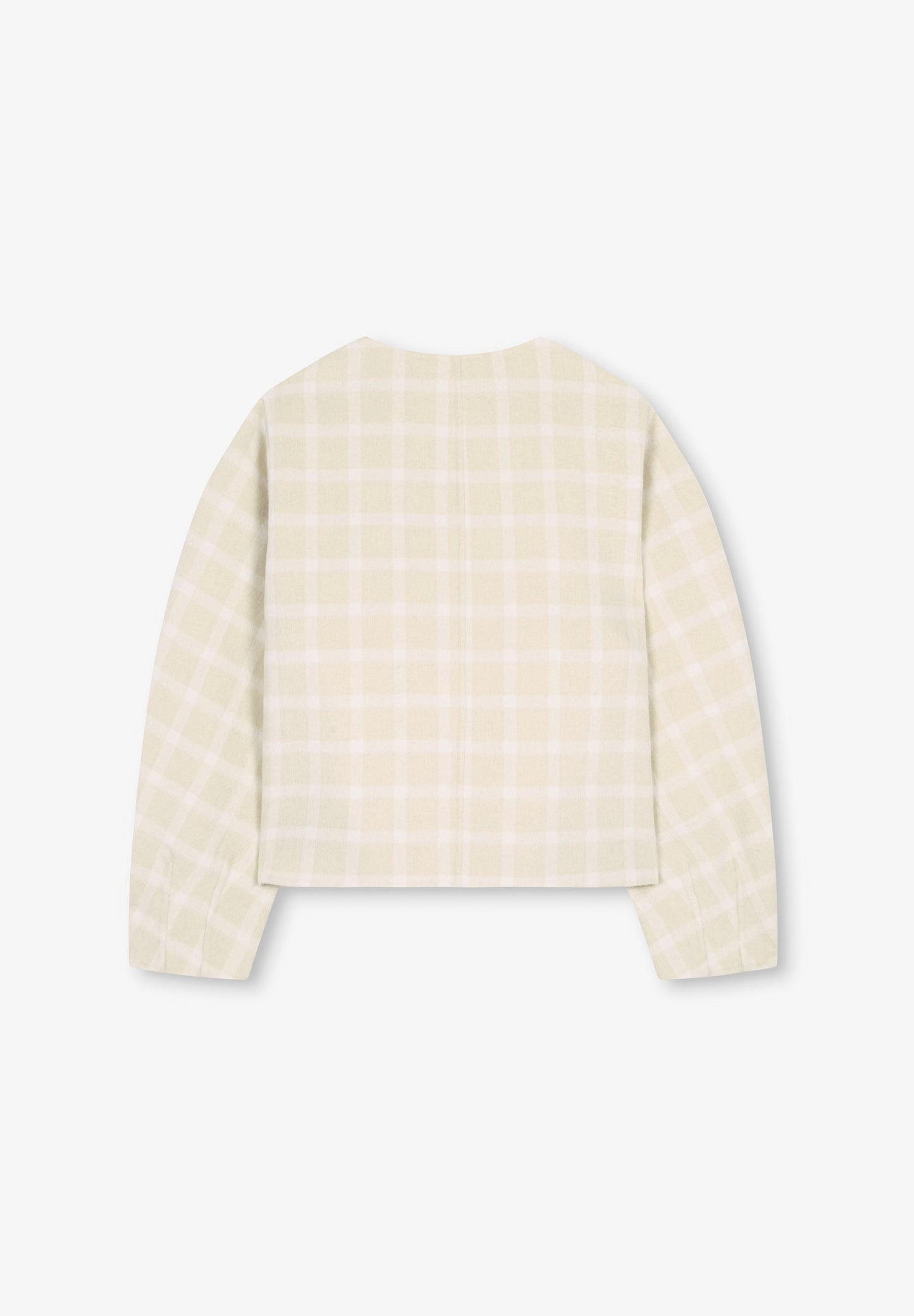 CHAQUETA LANA CUADROS REVERSIBLE