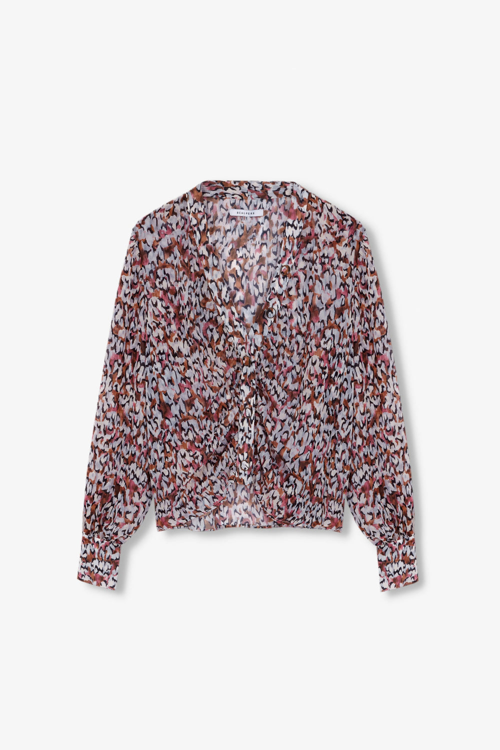 BLUSA PRINT DRAPEADA – Scalpers CO